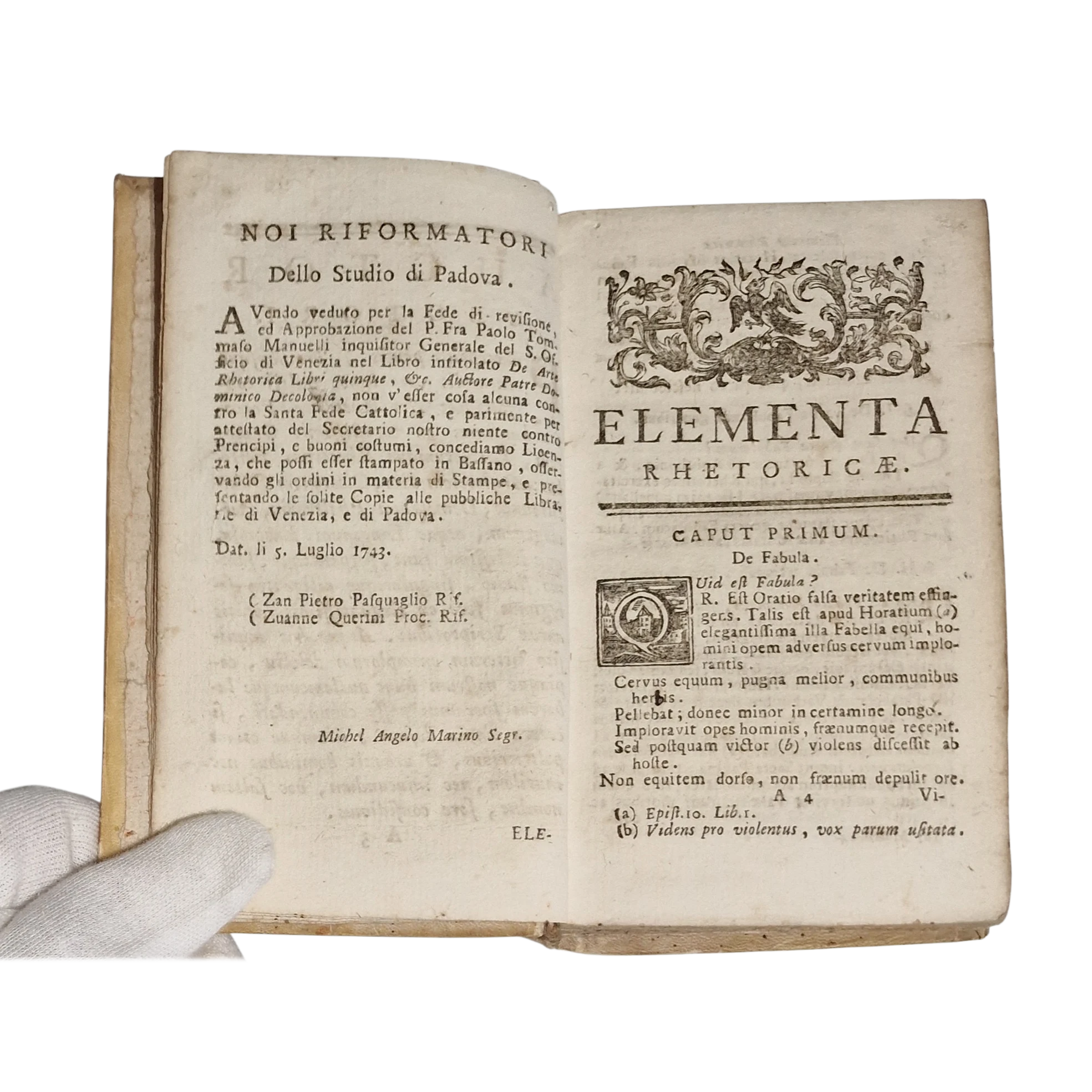 De Arte Rhetorica (1766) Domenico Decolonia – Antique Latin Rhetoric Book – Remondini Venice - Image 6