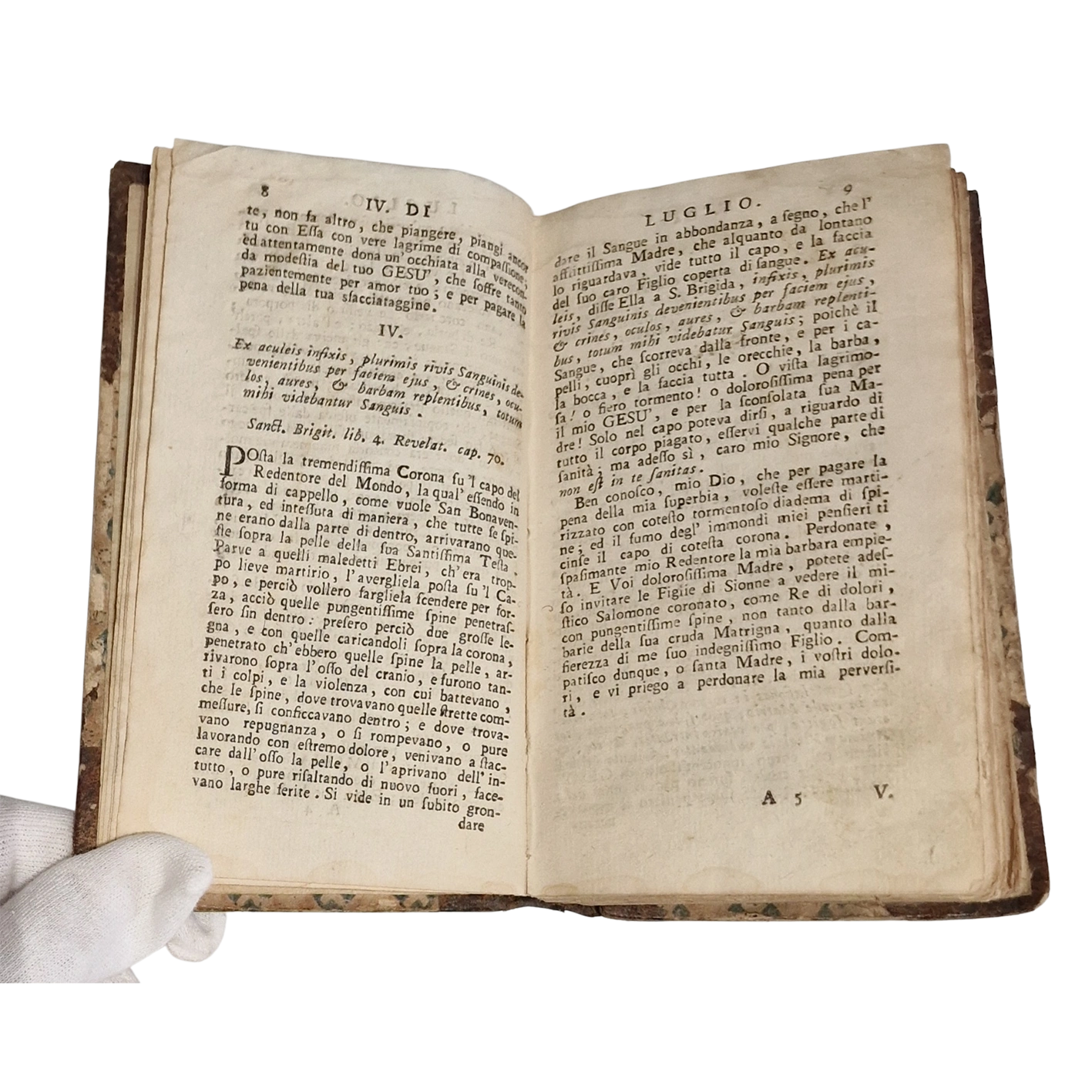 Anno Doloroso (1787) Vol. II – Antonio di Olivadi – Remondini Venice – Antique Italian Devotional Book - Image 6