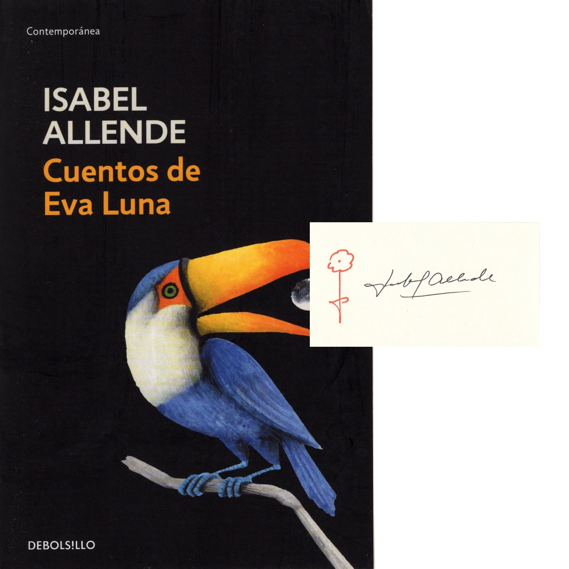 Isabel Allende - Signed Book - Cuentos de Eva Luna (Spanish Edition)