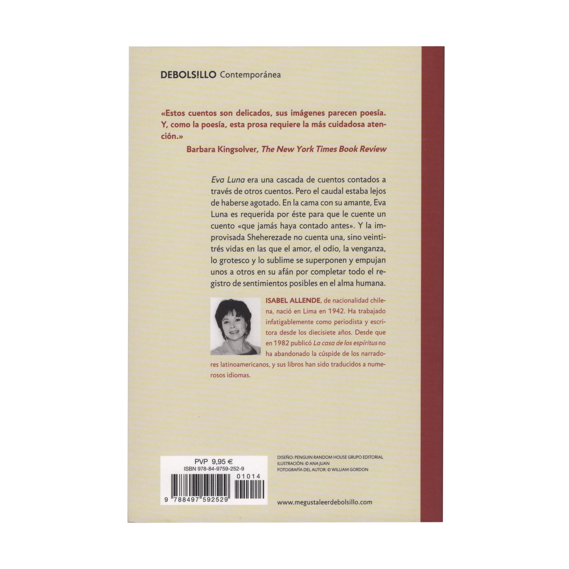 Isabel Allende - Signed Book - Cuentos de Eva Luna (Spanish Edition) - Image 4