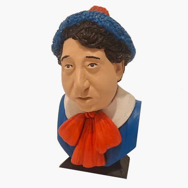 Alvaro Vitali Pierino - Handmade Italian Comedy Busts 1970s–1980s | Hand-Painted Collectible Figures