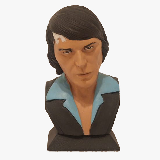 Tomas Milian Il Cinese - Handmade Italian Comedy Busts 1970s–1980s | Hand-Painted Collectible Figures