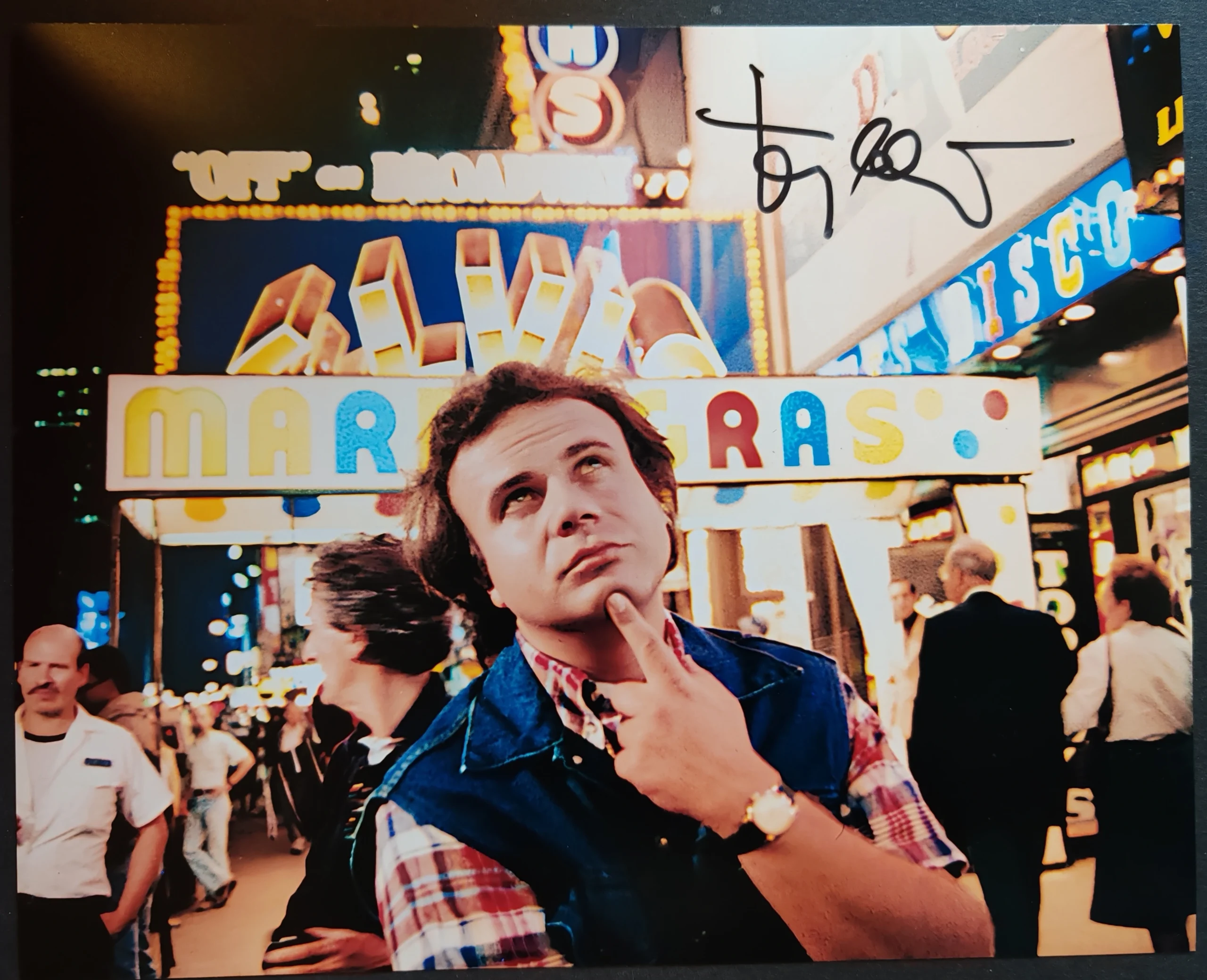 Jerry Calà - Signed Photo - Vacanze in America