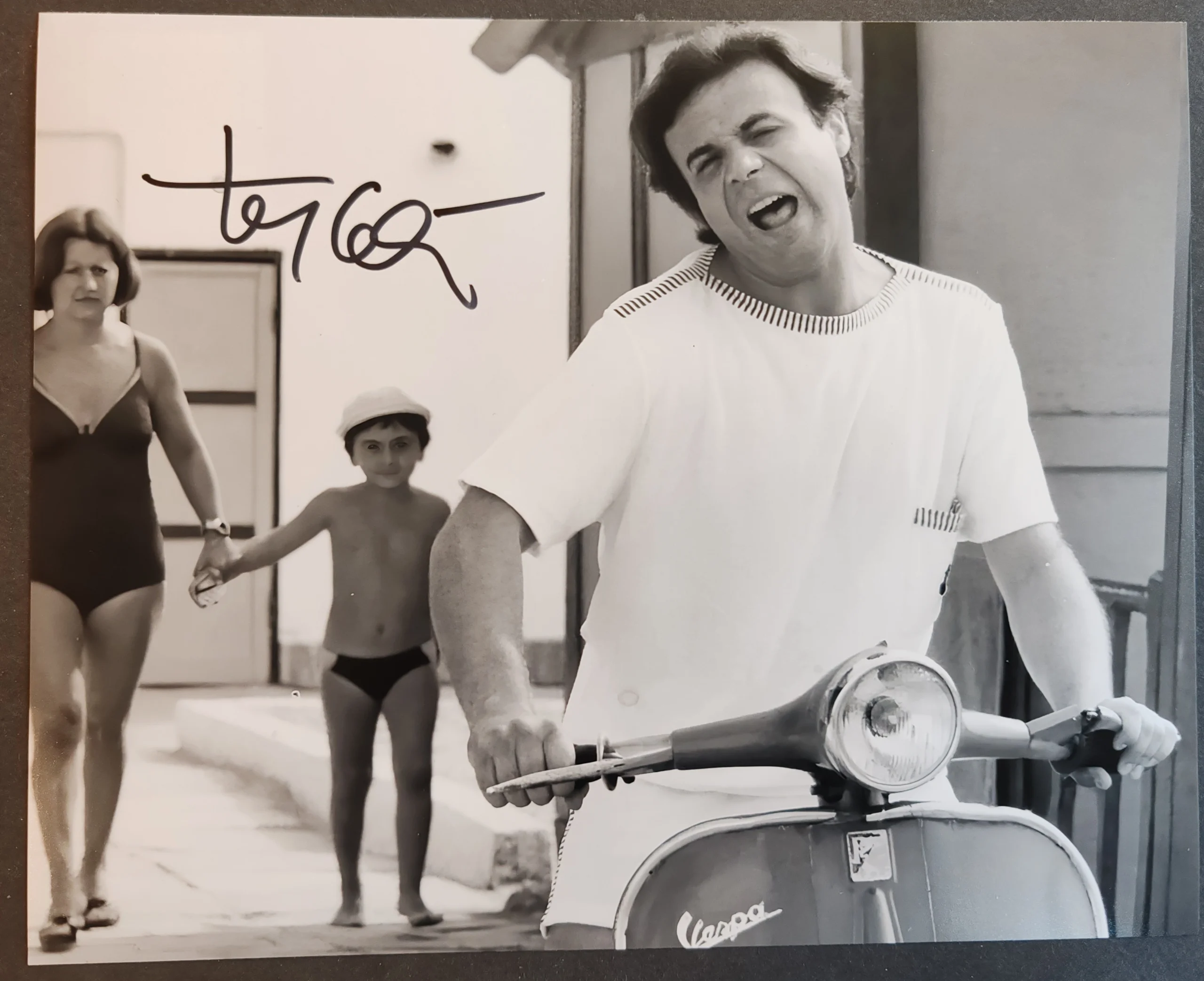 Jerry Calà - Signed Photo - Sapore di mare