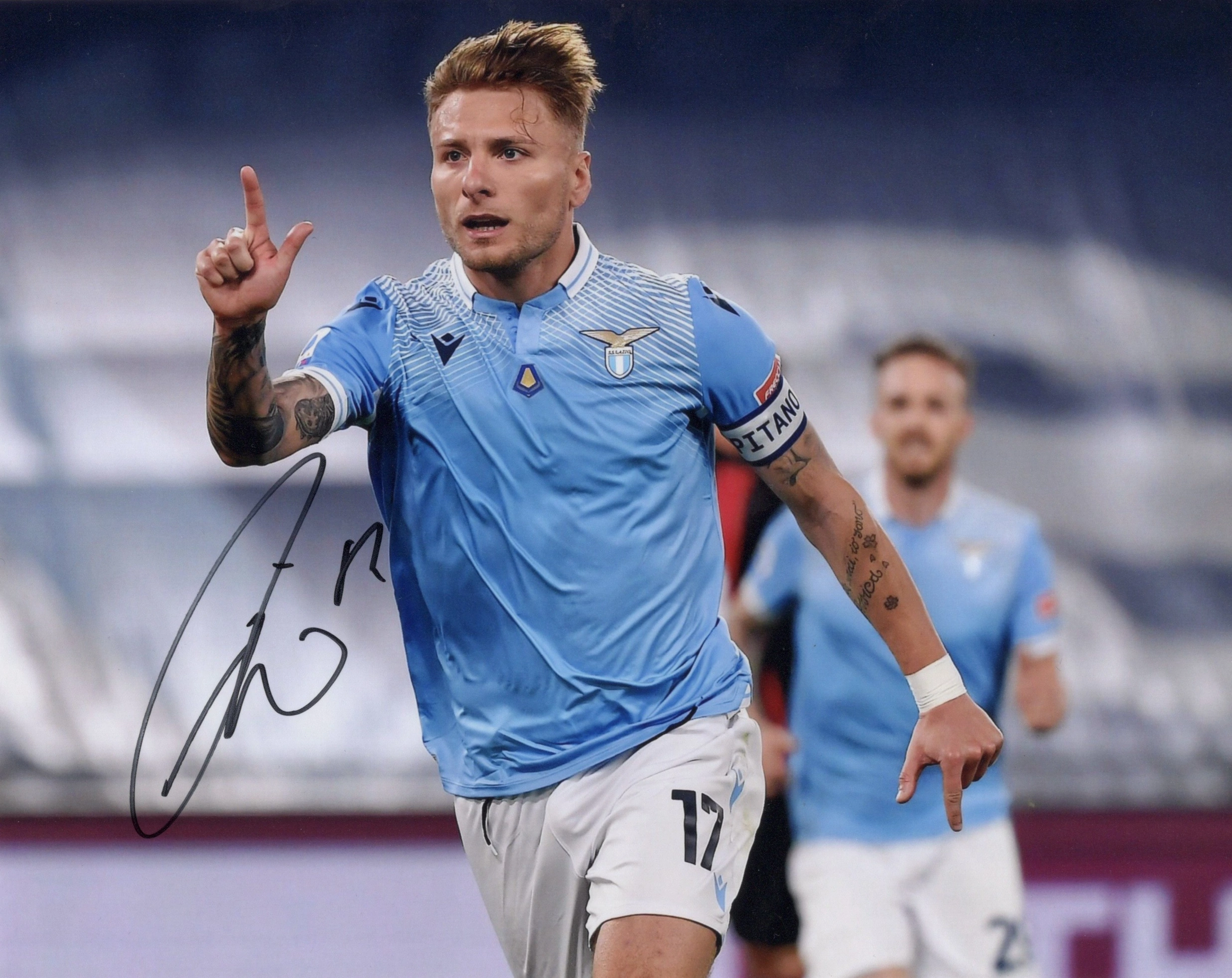 Ciro Immobile - Signed Photo - Soccer (SS Lazio)
