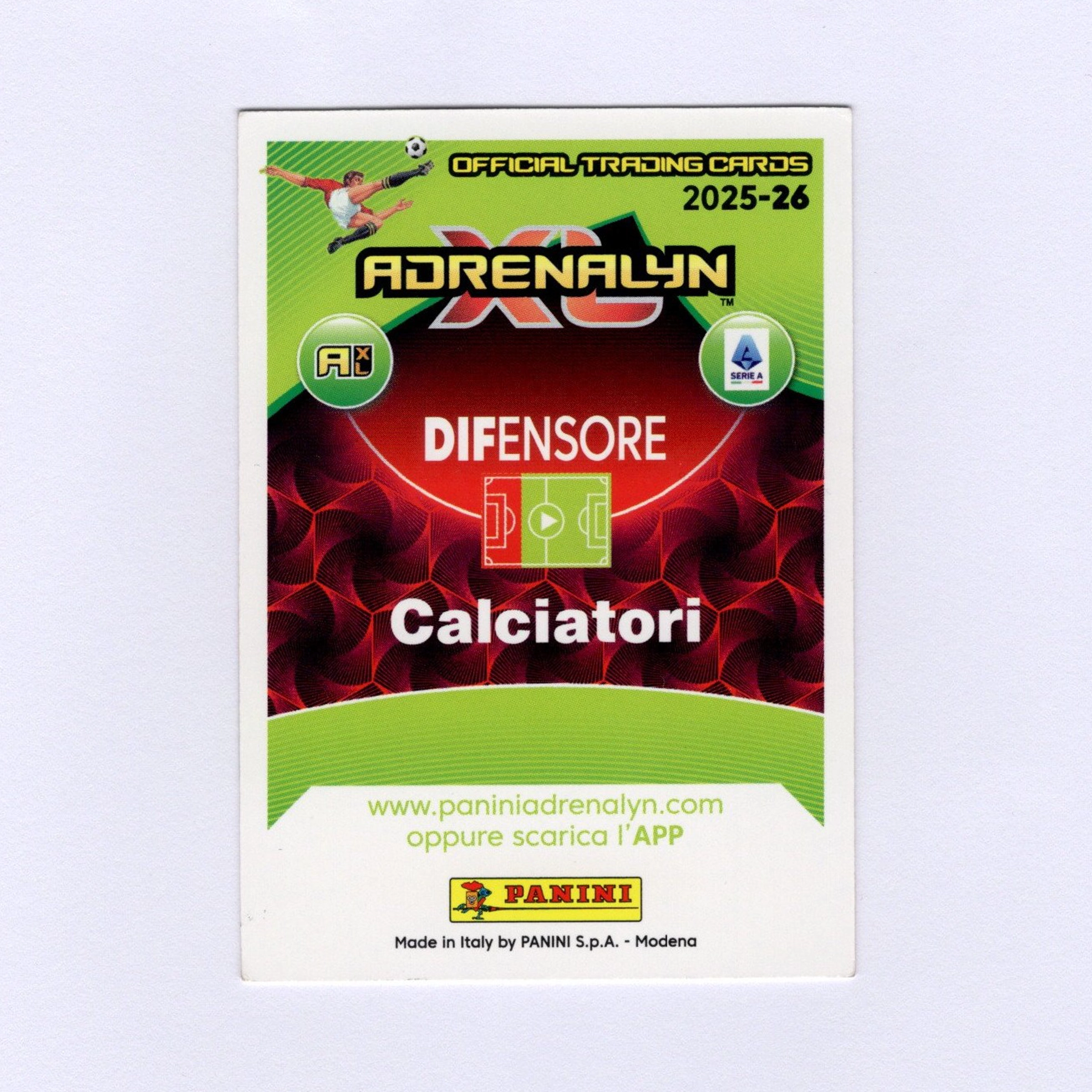 Hassane Kamara - Signed Card - Panini 2025-26 Adrenalyn Numbered 347 (Udinese) - Image 4