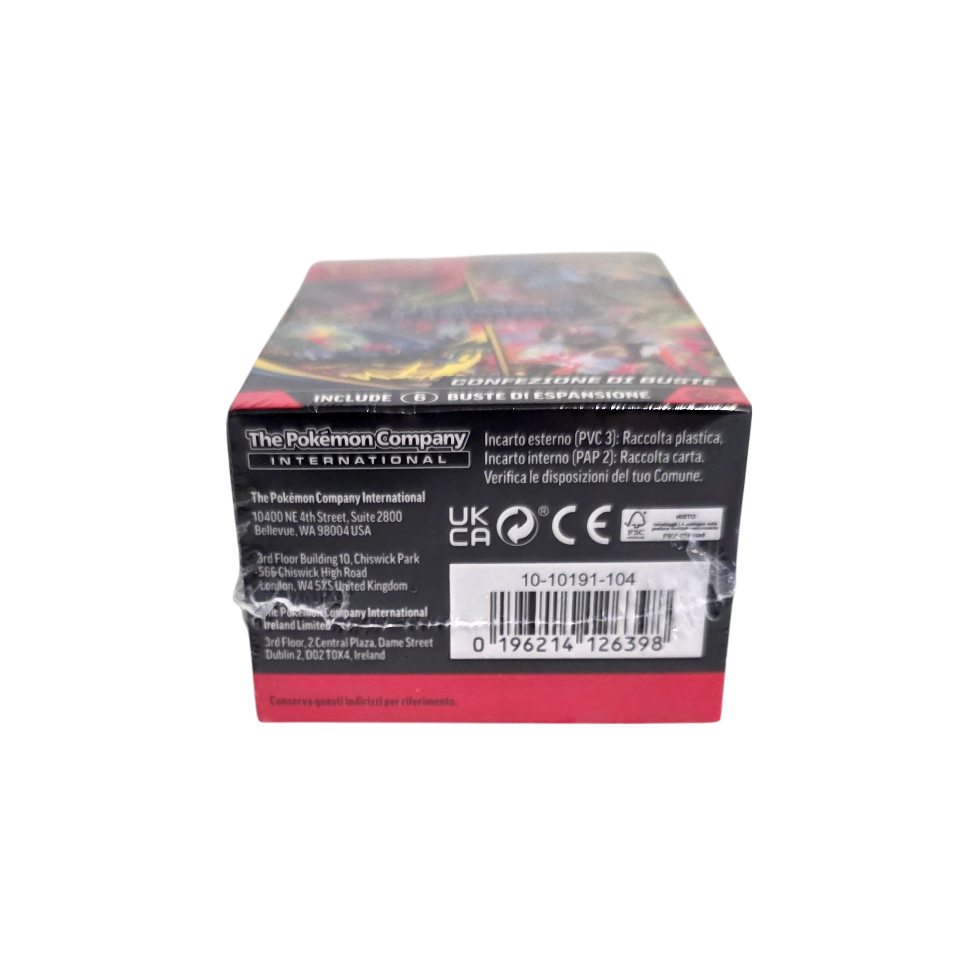 Pokémon TCG Mega Evolution Phantom Flames Bundle – 6 Booster Packs – Italian - Image 5