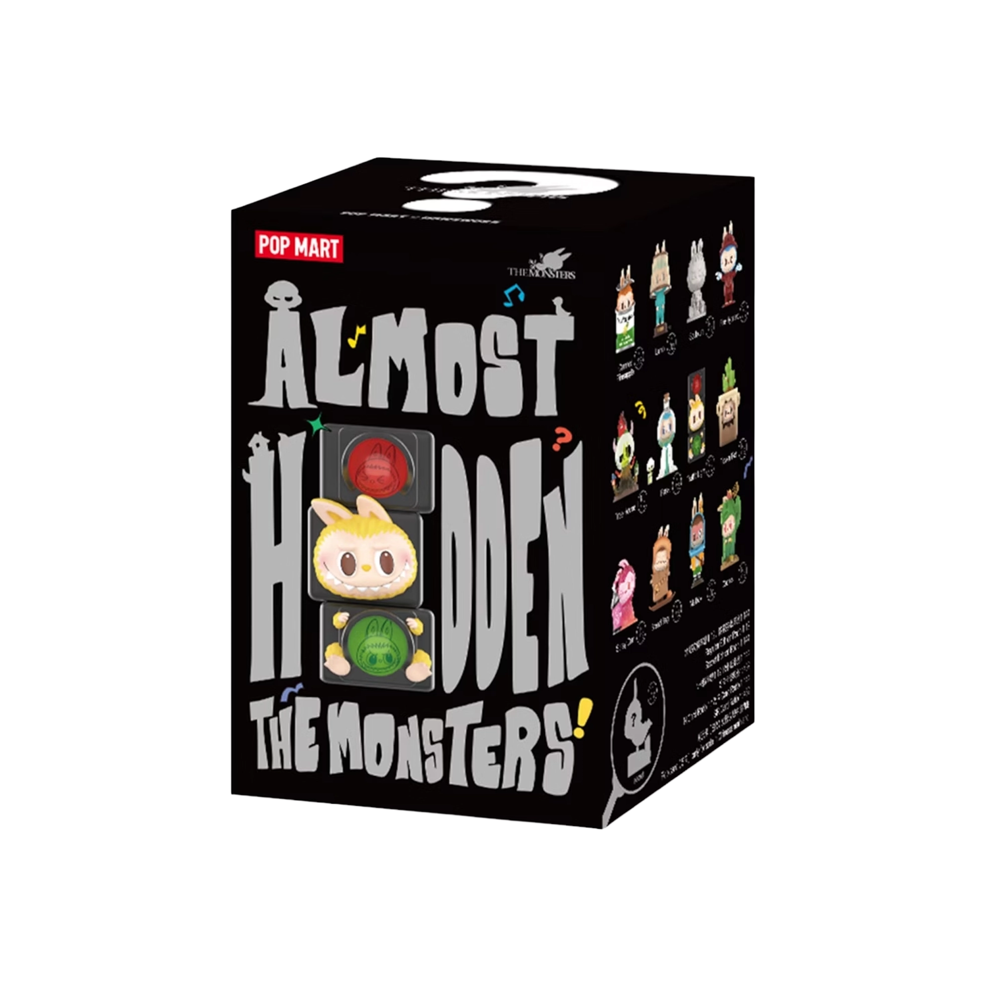 Original Pop Mart LABUBU THE MONSTERS Almost Hidden Series Figures Blind Box