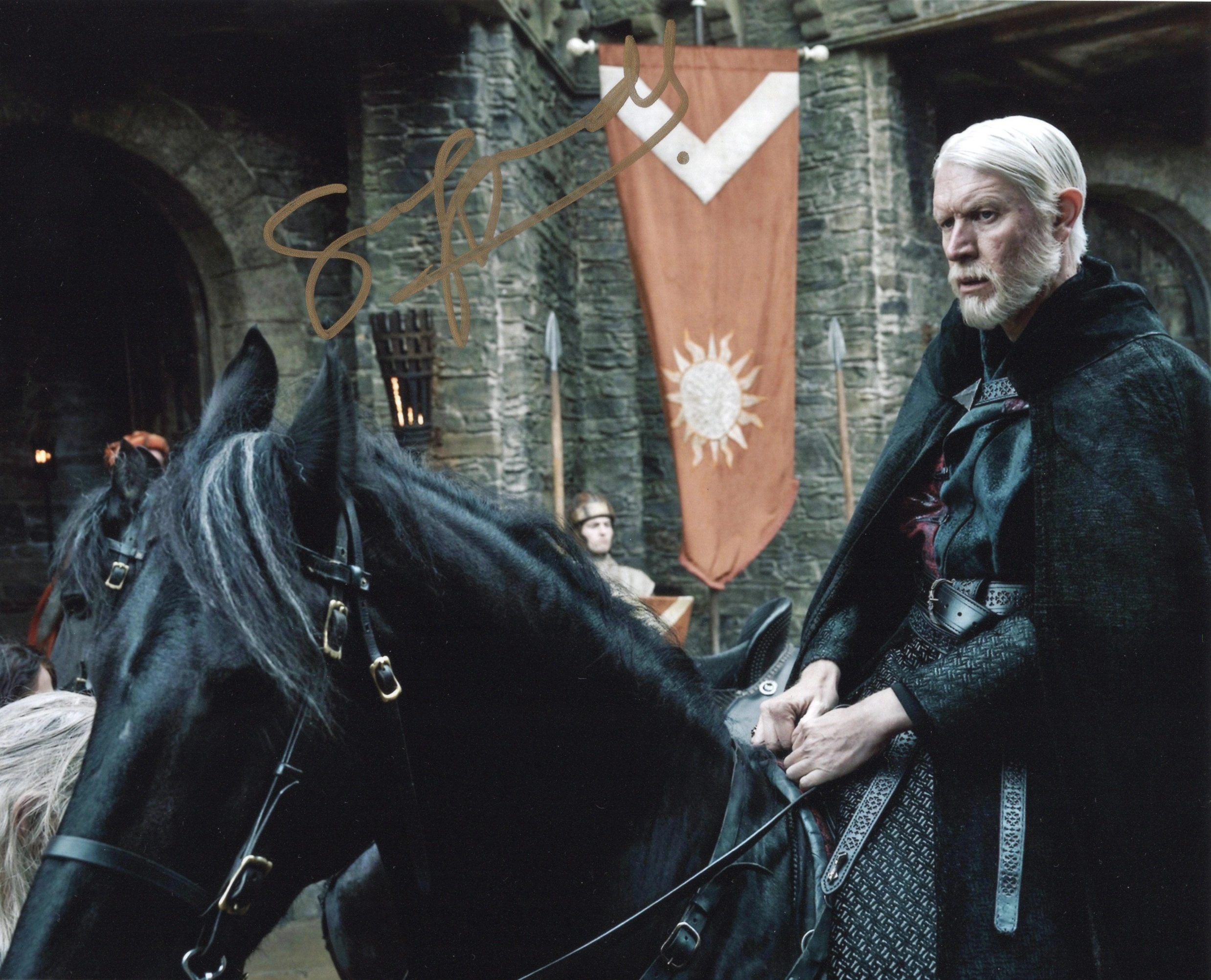 Sam Spruell - Signed Photo - A Knight of the Seven Kingdoms