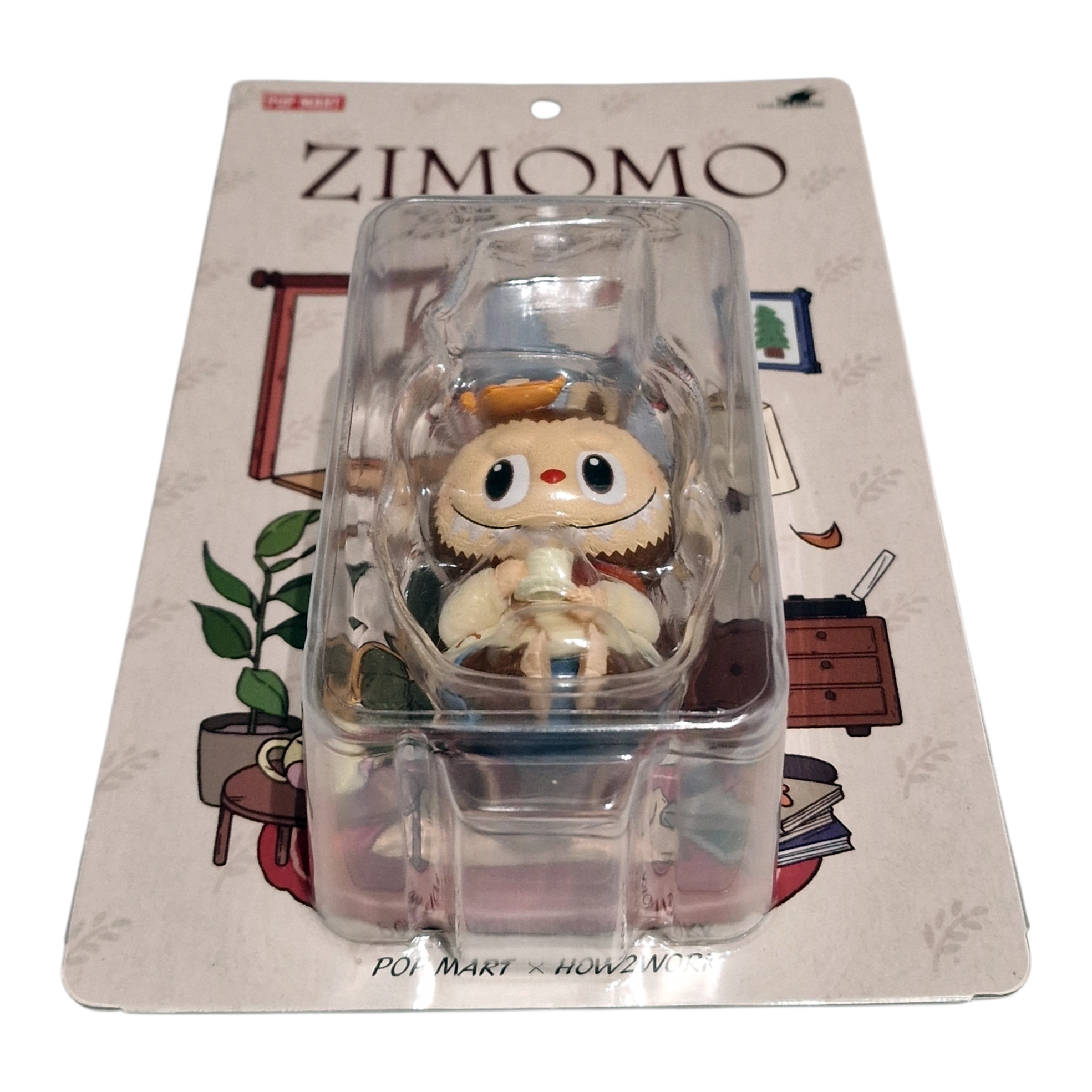 Original Pop Mart LABUBU THE MONSTERS ZIMOMO Warm Sweater Figure - Image 3