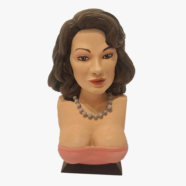 Edwige Fenech - Handmade Italian Comedy Busts 1970s–1980s | Hand-Painted Collectible Figures
