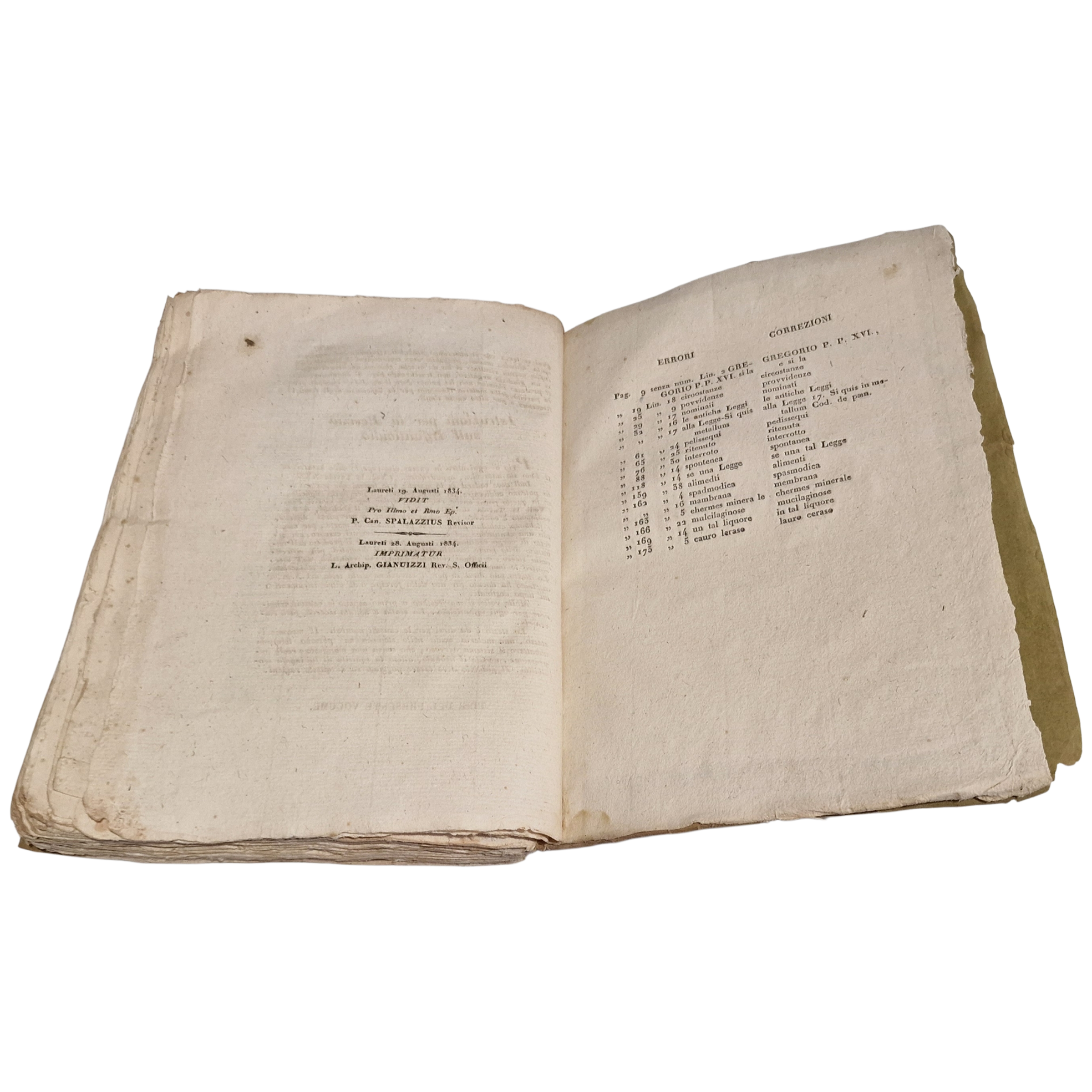 Authentic 1834 Italian Criminal Law Book Il Processante Volume II Martini Loreto - Image 10