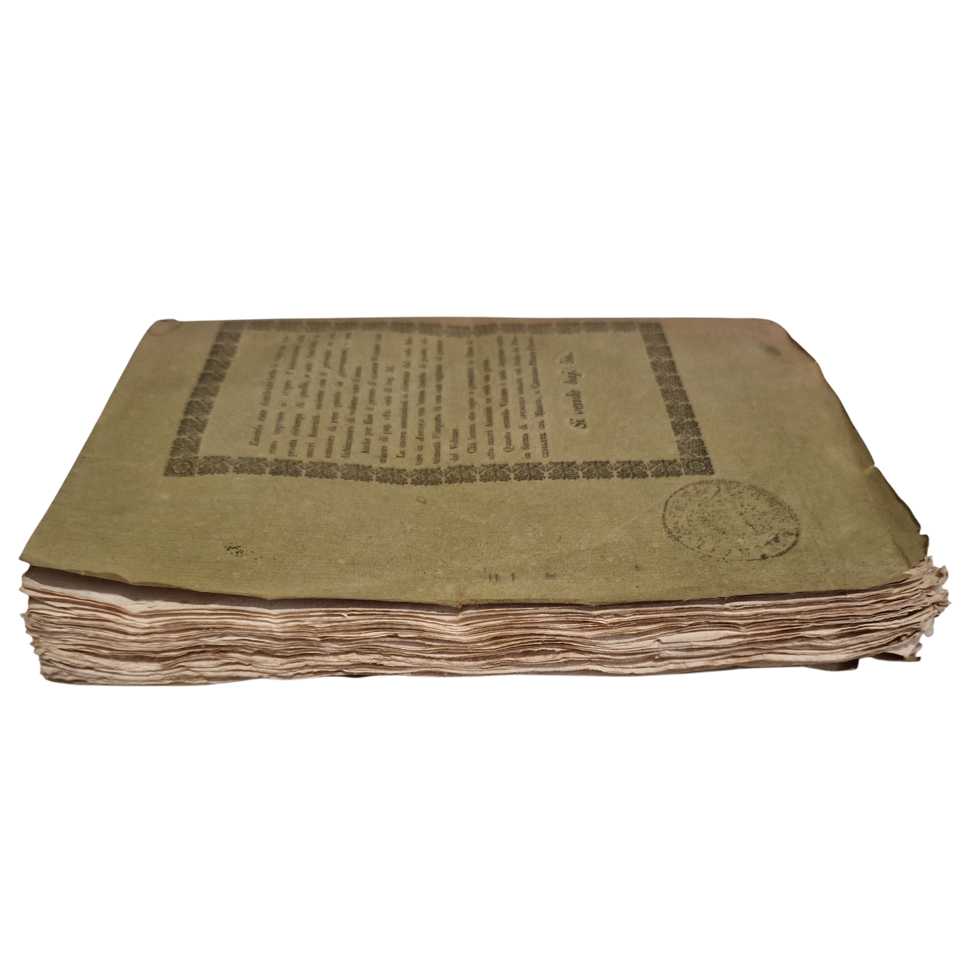 Authentic 1834 Italian Criminal Law Book Il Processante Volume II Martini Loreto - Image 13