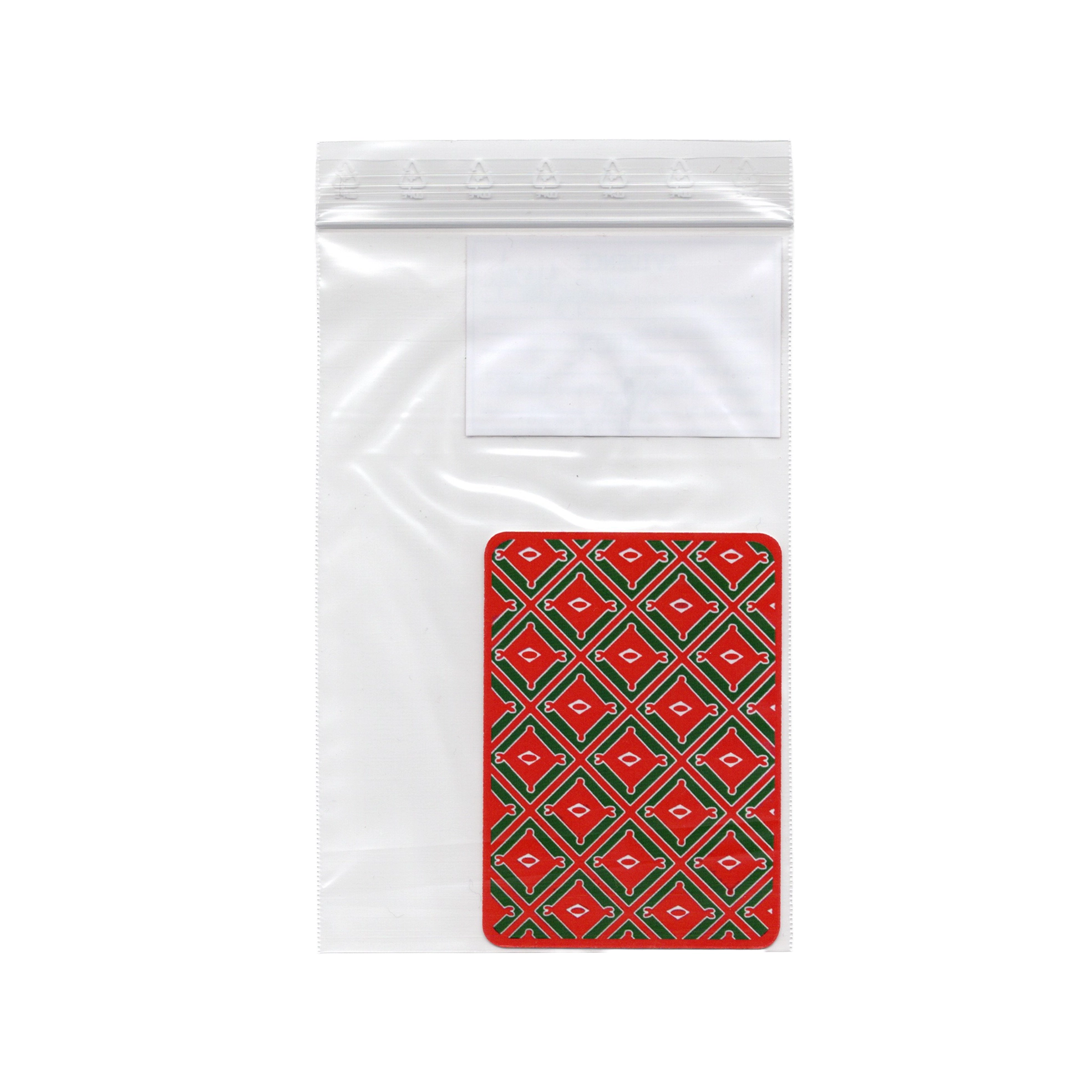 Batman Begins Joker Calling Card Replica with Evidence Bag Movie Memorabilia - Image 2