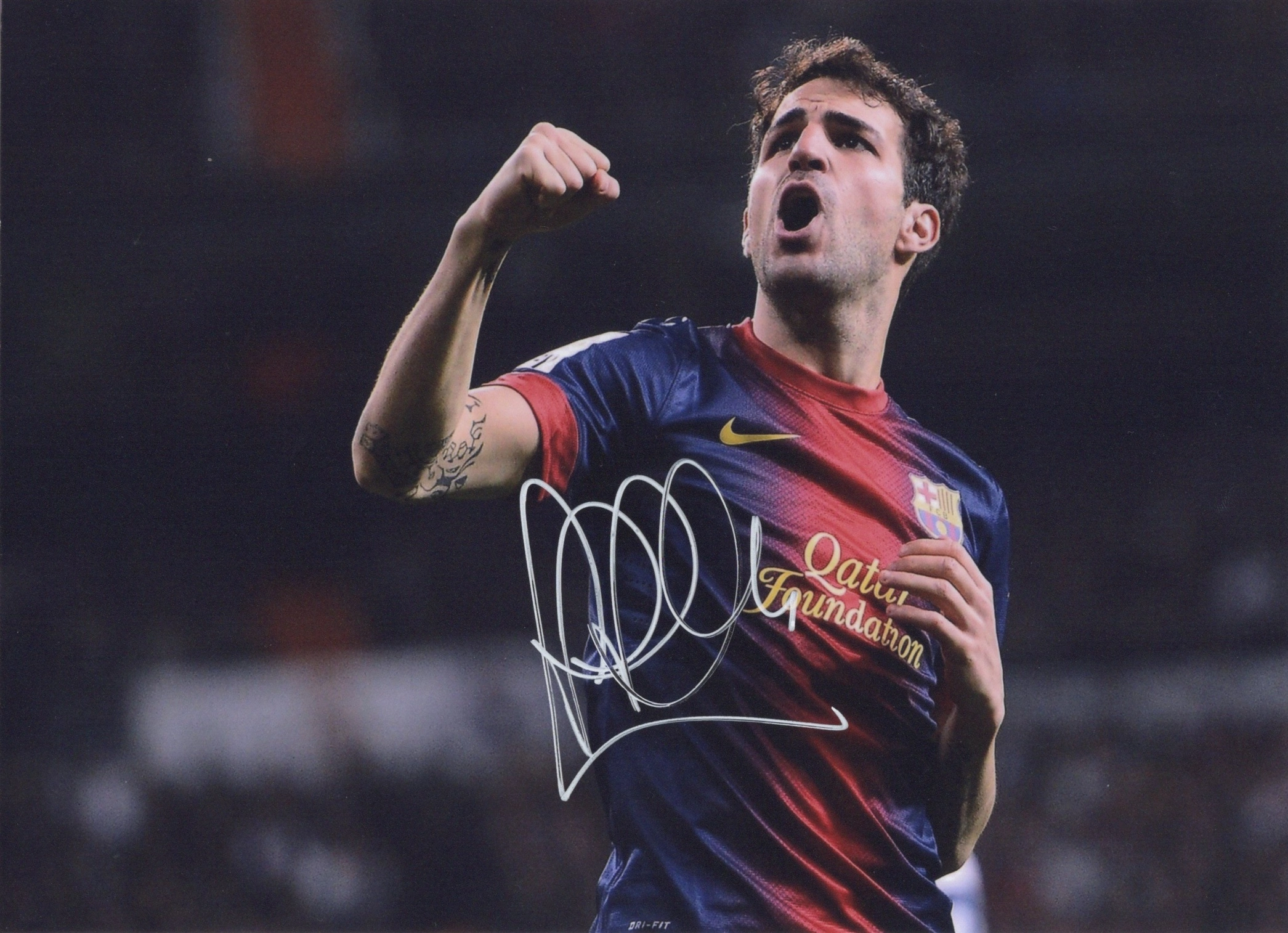 Cesc Fàbregas – Signed Photo – Soccer (F.C. Barcelona)