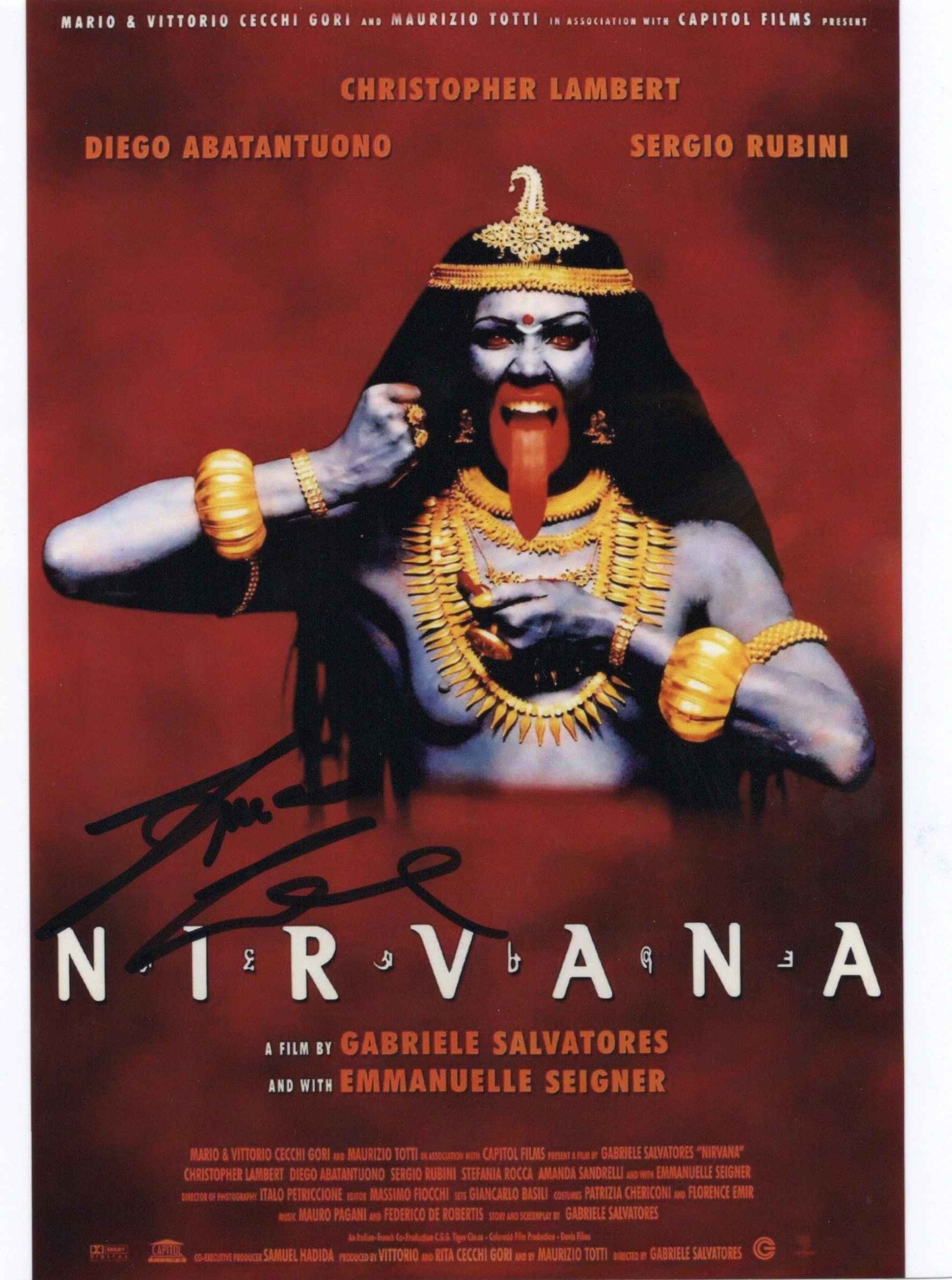 Luisa Corna - Signed Photo - Nirvana