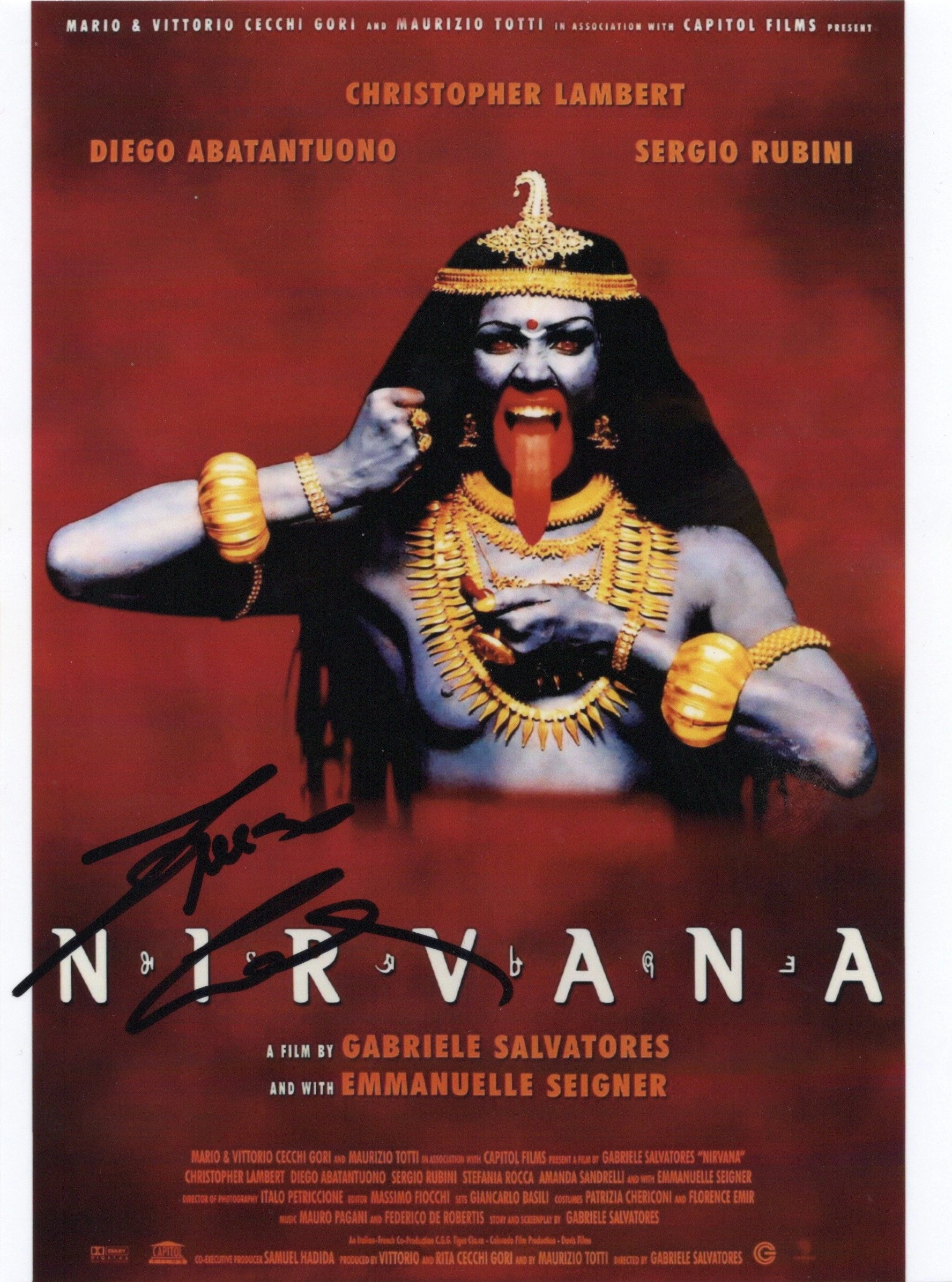 Luisa Corna - Signed Photo - Nirvana