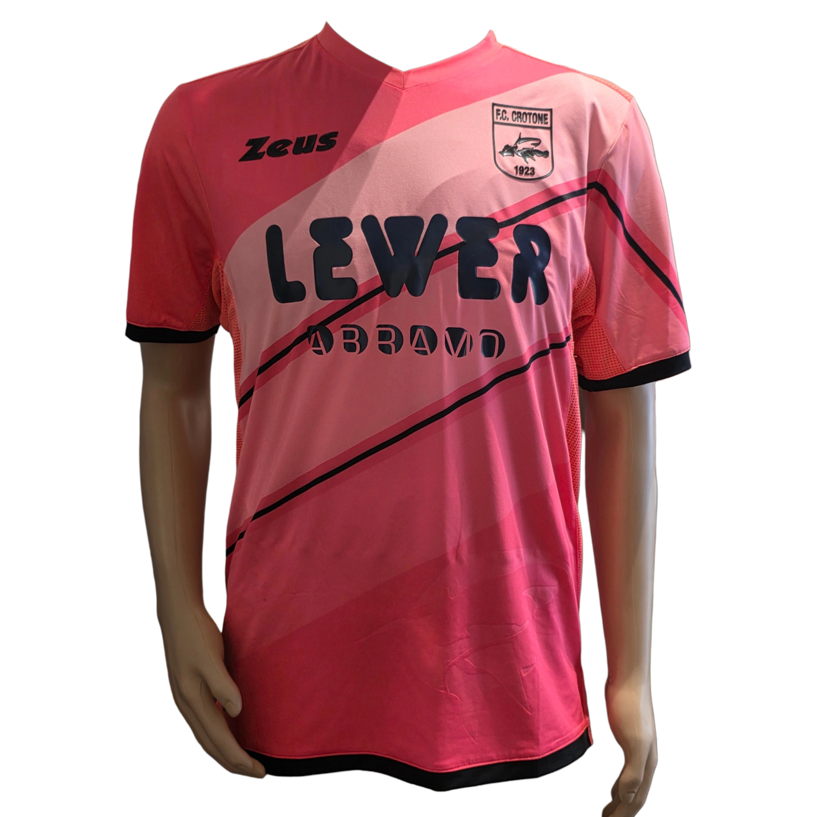 Alex Cordaz Match Worn Shirt Crotone 2017 2018 Goalkeeper vs Sassuolo Serie A - Image 2