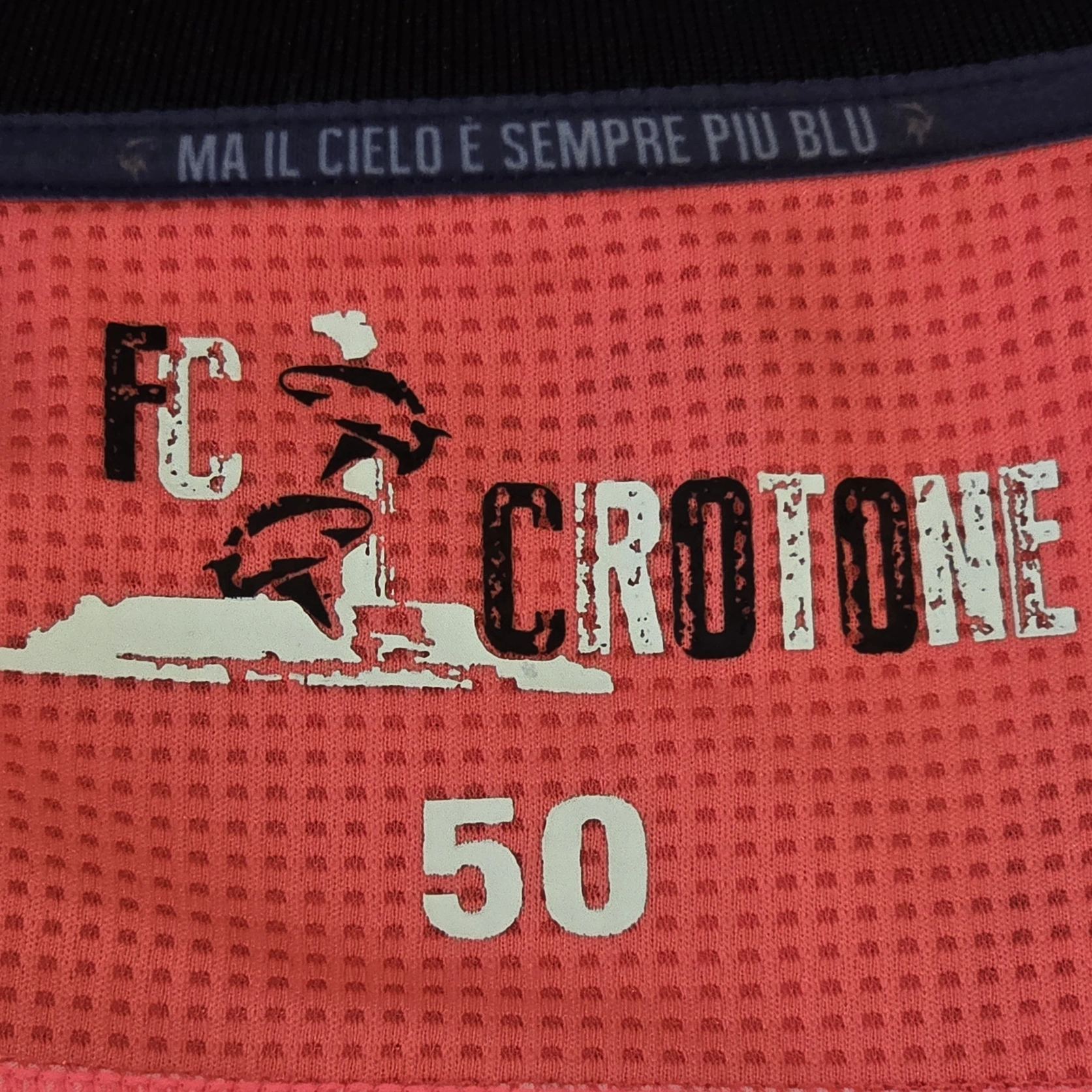 Alex Cordaz Match Worn Shirt Crotone 2017 2018 Goalkeeper vs Sassuolo Serie A - Image 9