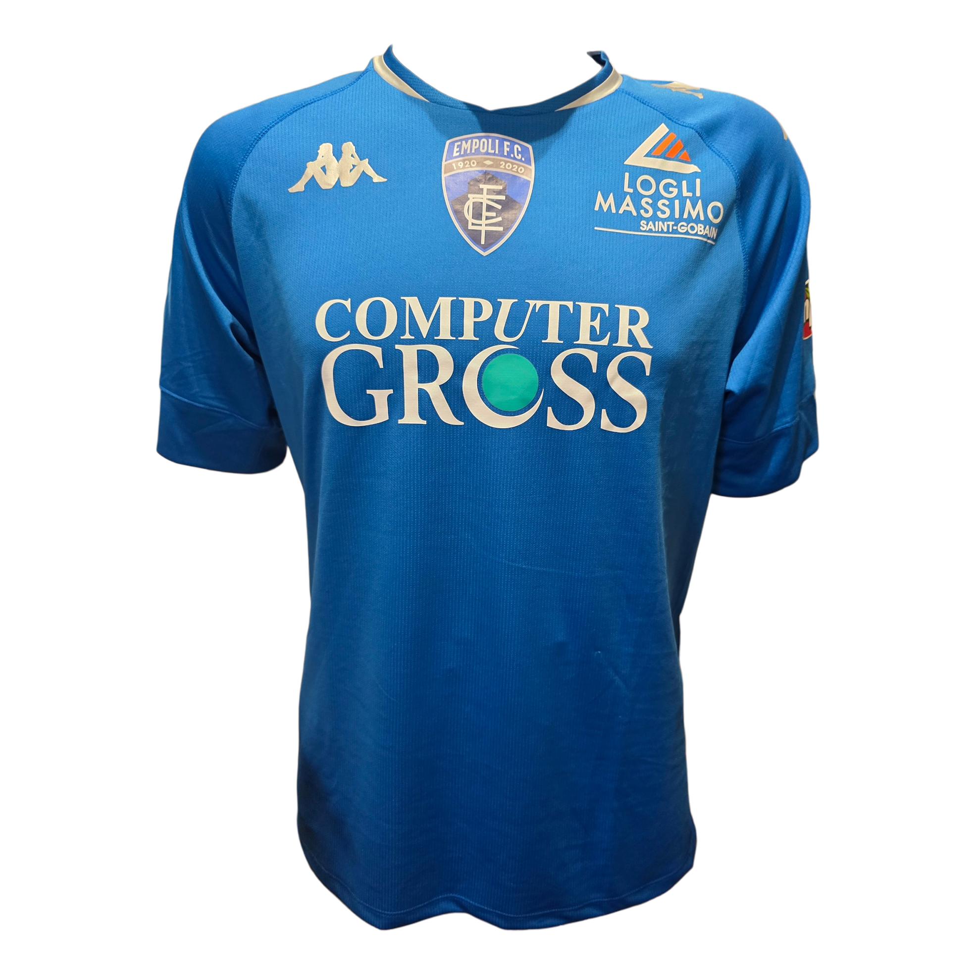 Nicolas Haas Match Issued Shirt Empoli 2020 2021 100 Years Special Patch - Image 2