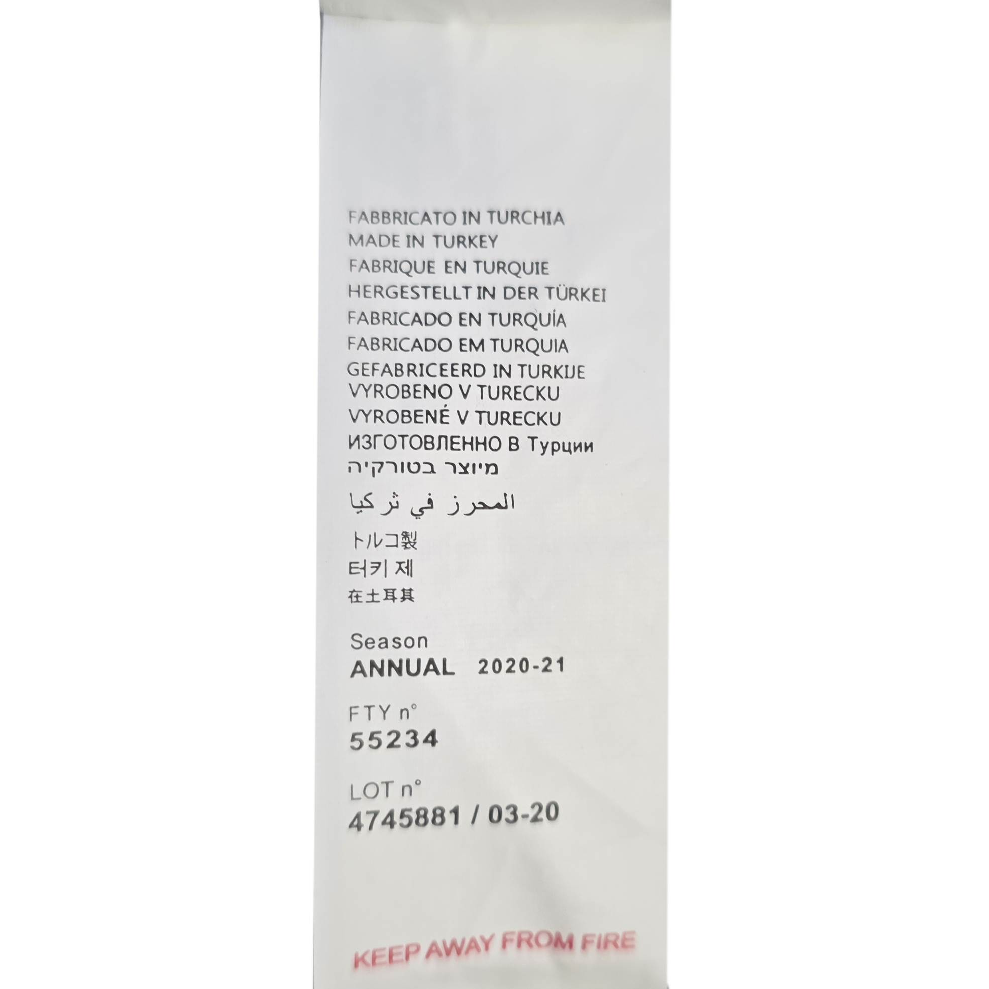 Nicolas Haas Match Issued Shirt Empoli 2020 2021 100 Years Special Patch - Image 5