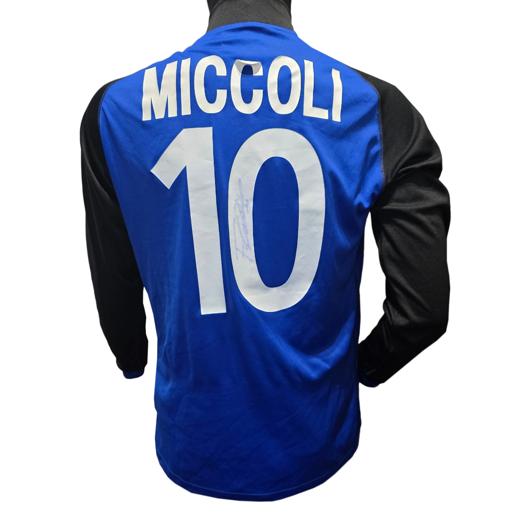 Fabrizio Miccoli Match Worn Signed Shirt Fundacao Cafu Charity Match Roma