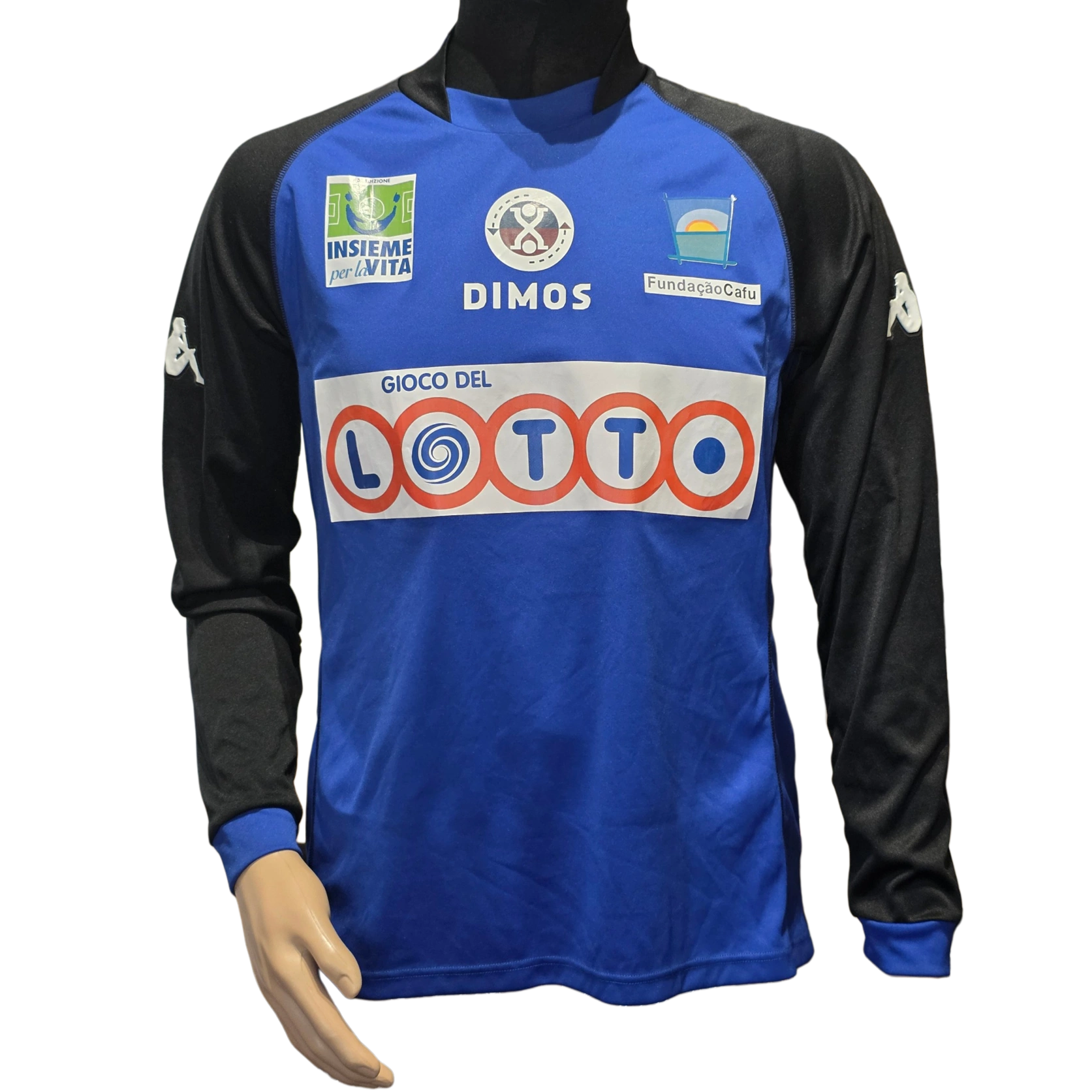 Fabrizio Miccoli Match Worn Signed Shirt Fundacao Cafu Charity Match Roma - Image 3