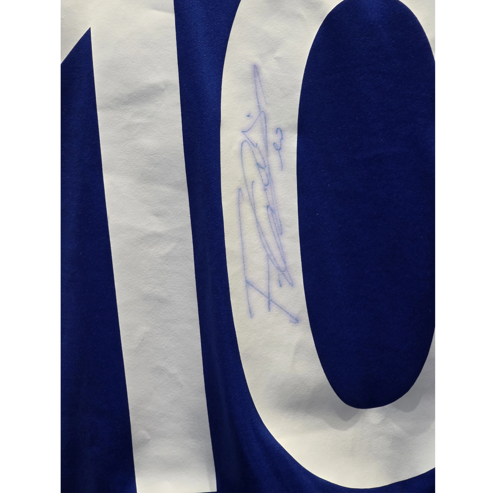 Fabrizio Miccoli Match Worn Signed Shirt Fundacao Cafu Charity Match Roma - Image 2