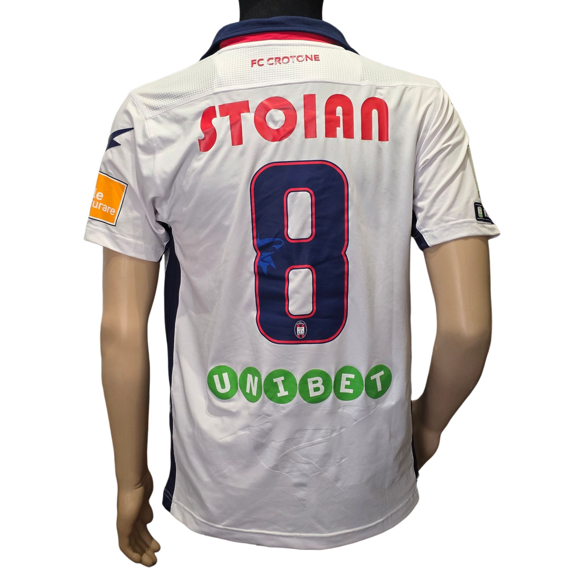Adrian Stoian Match Issued Crotone Away Shirt 2018 2019 Serie B Player Issue