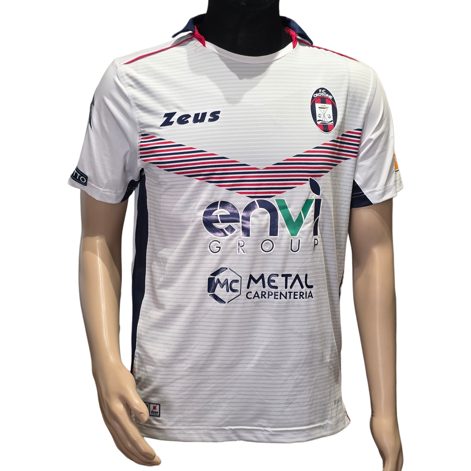 Adrian Stoian Match Issued Crotone Away Shirt 2018 2019 Serie B Player Issue - Image 2