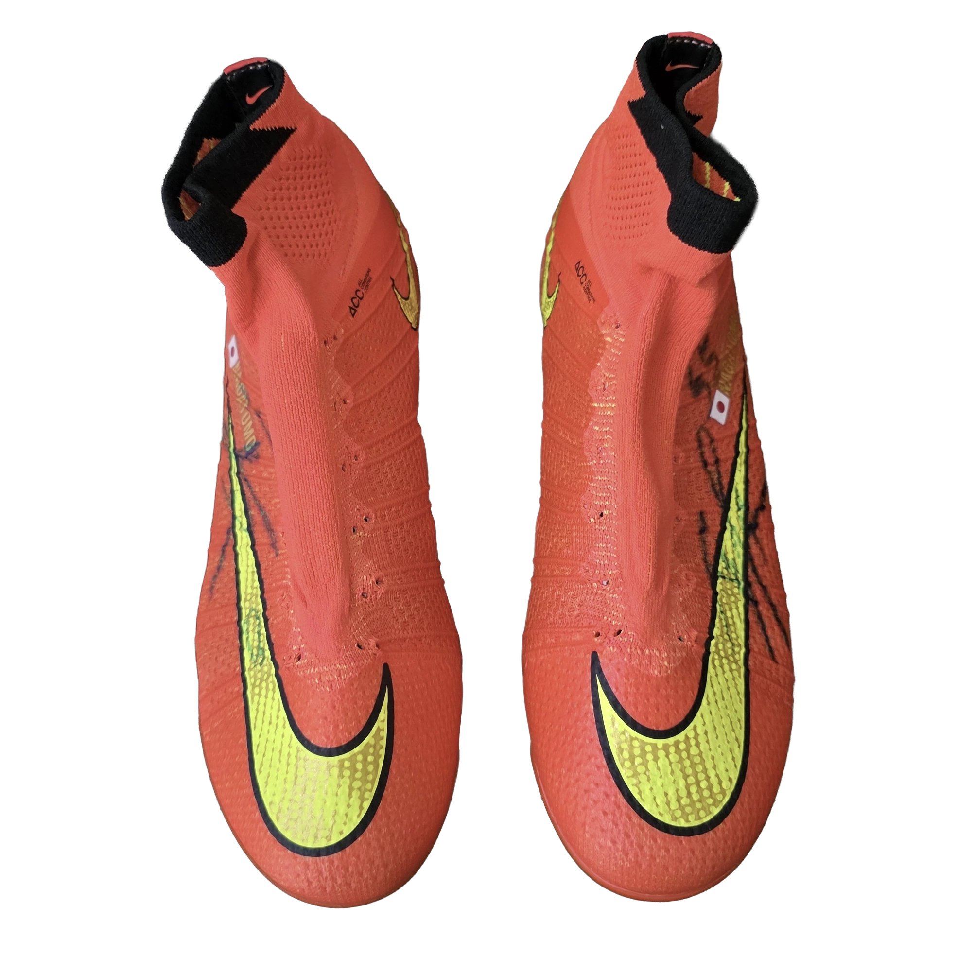 Yuto Nagatomo Match Issued Nike Mercurial Boots Inter Signed Pair - Image 2