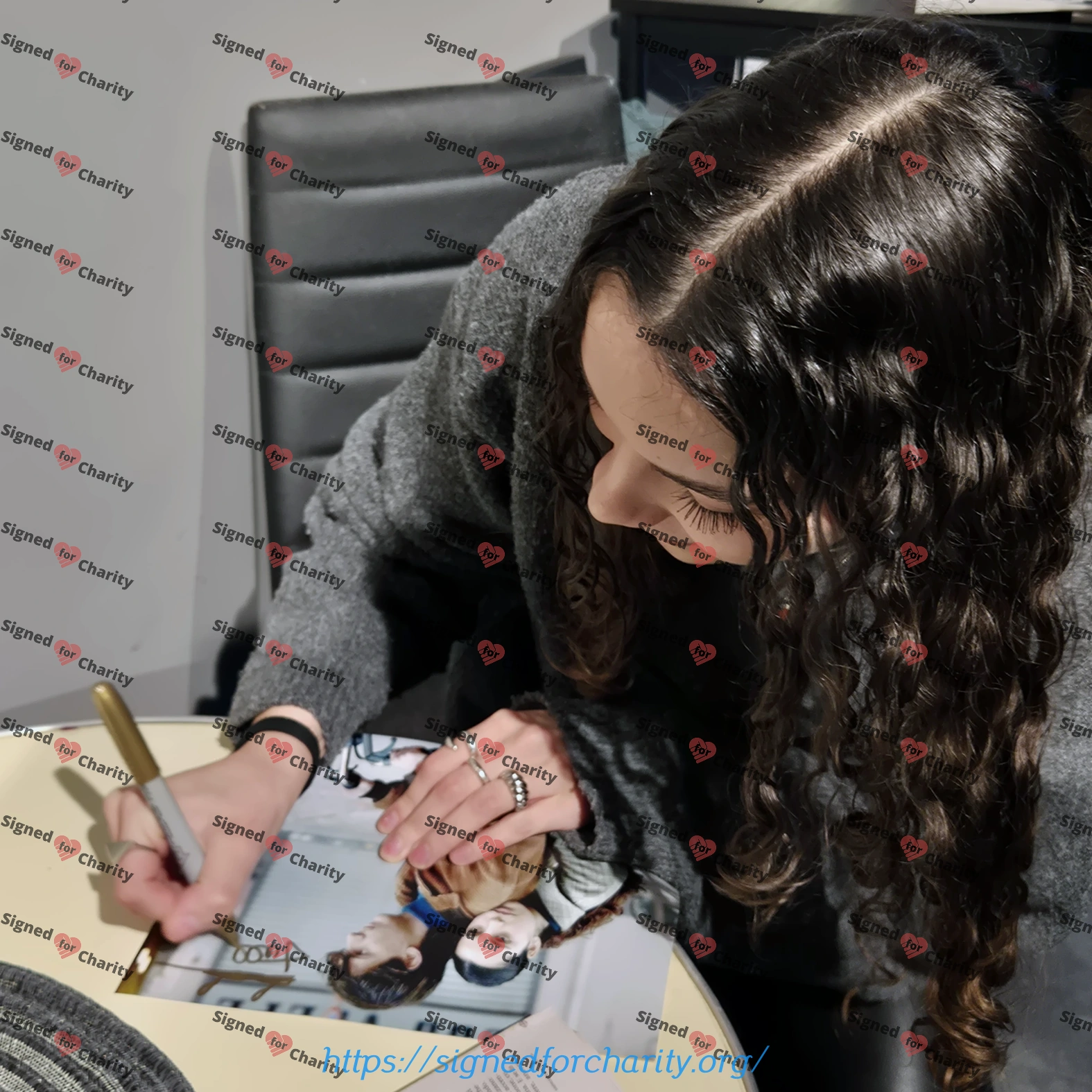 Luca Lubrano and Tullia Venezia - Signed Photo - Gomorra: La serie (2014) - Image 3