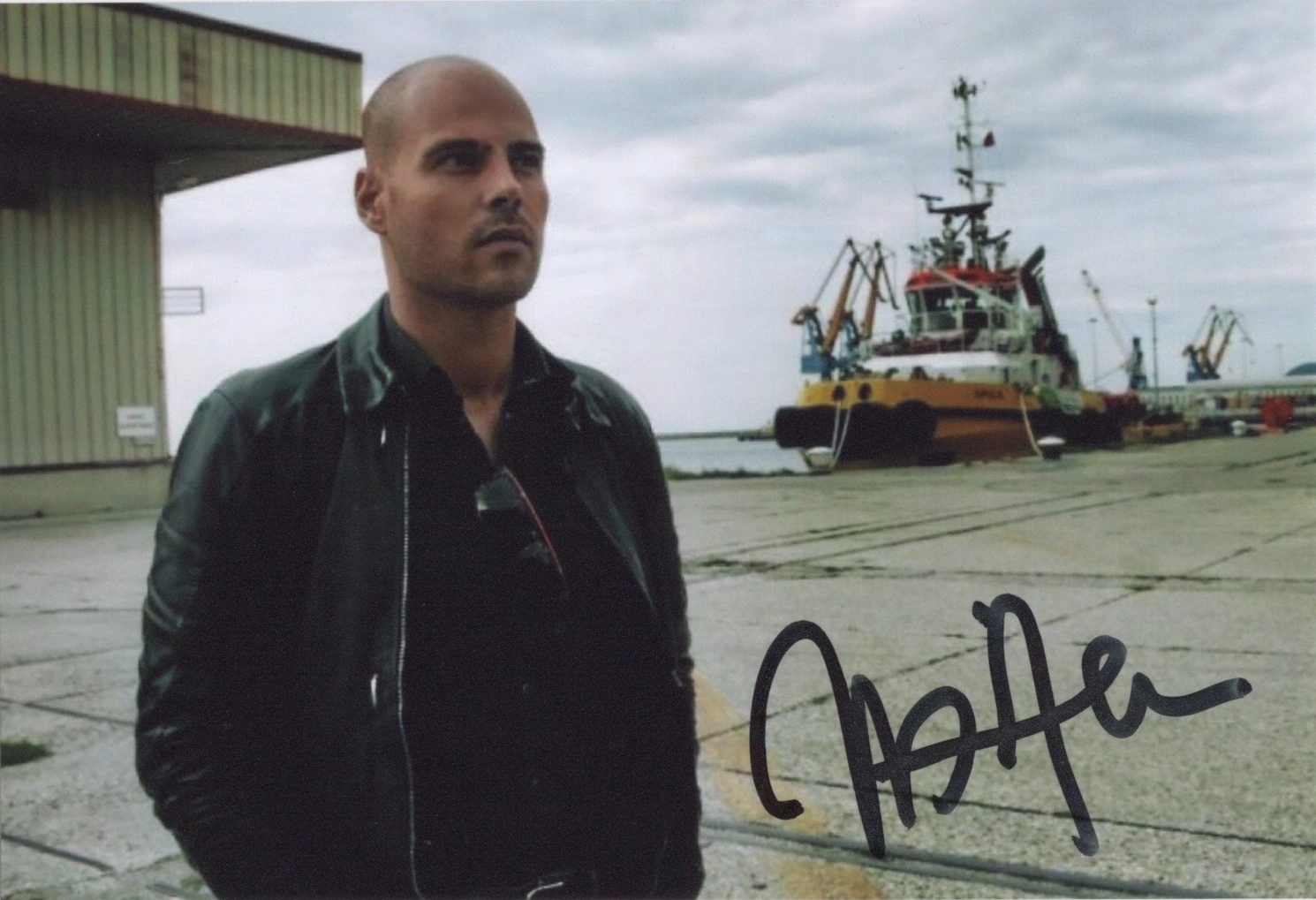 Marco D'Amore - Signed Photo - Gomorra: La serie (2014)