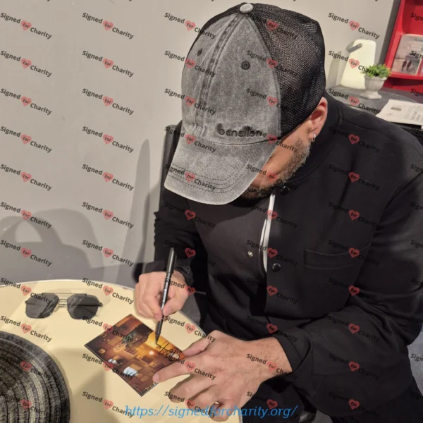 Marco D'Amore - Signed Photo - Gomorra: La serie (2014) - SignedForCharity