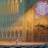 Kirk Wise Signed The Hunchback of Notre Dame Cathedral Interior Photo - Disney Animation Collectible