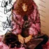 Renato Zero Signed Iconic Costume Photo