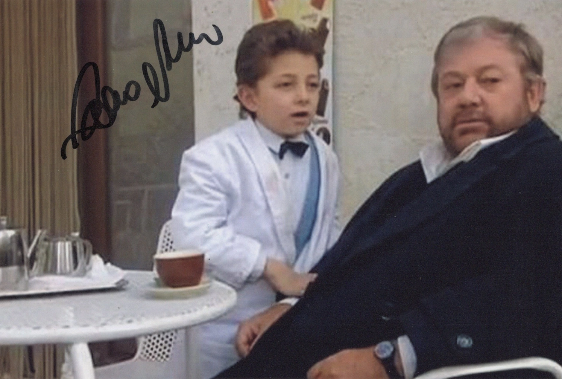 Adriano Pantaleo Hand Signed Photo โ Io speriamo che me la cavo 1992