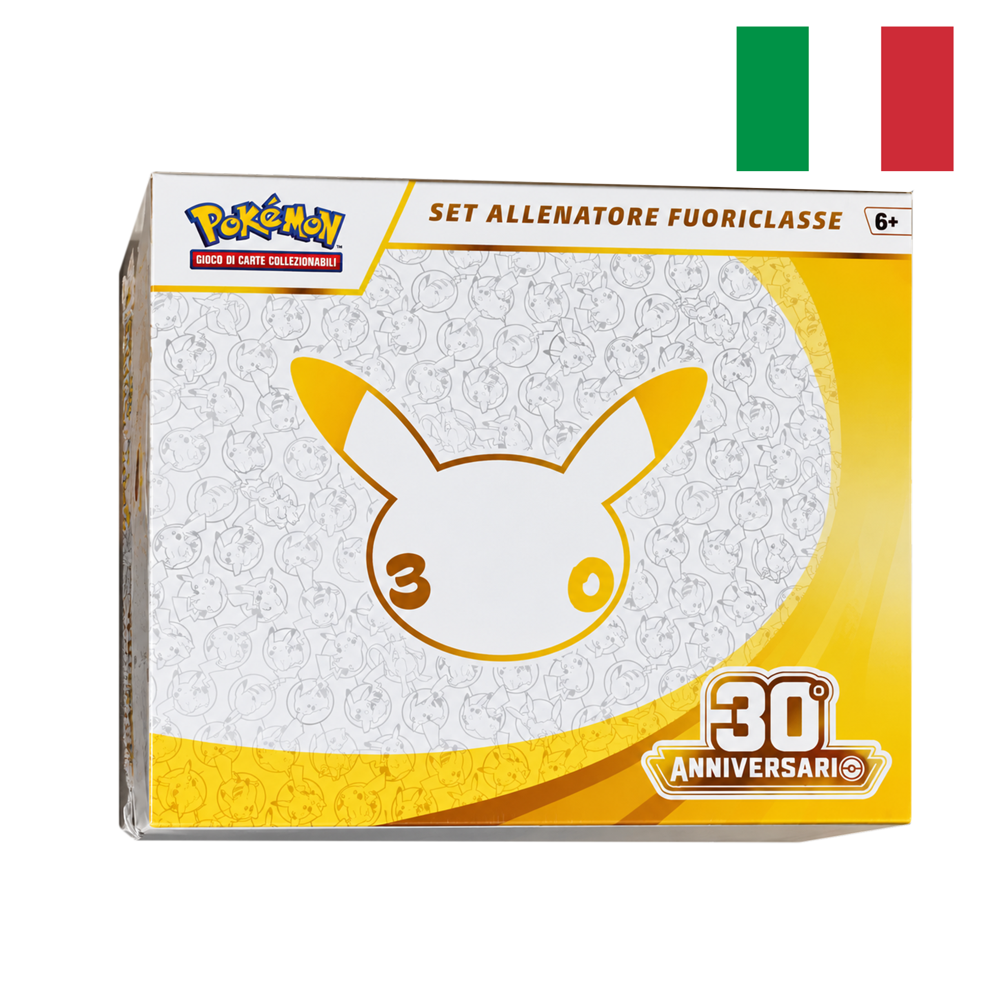 Pokémon TCG 30th Anniversary Elite Trainer Box – Nidorina Promo – Italian Edition – Factory Sealed