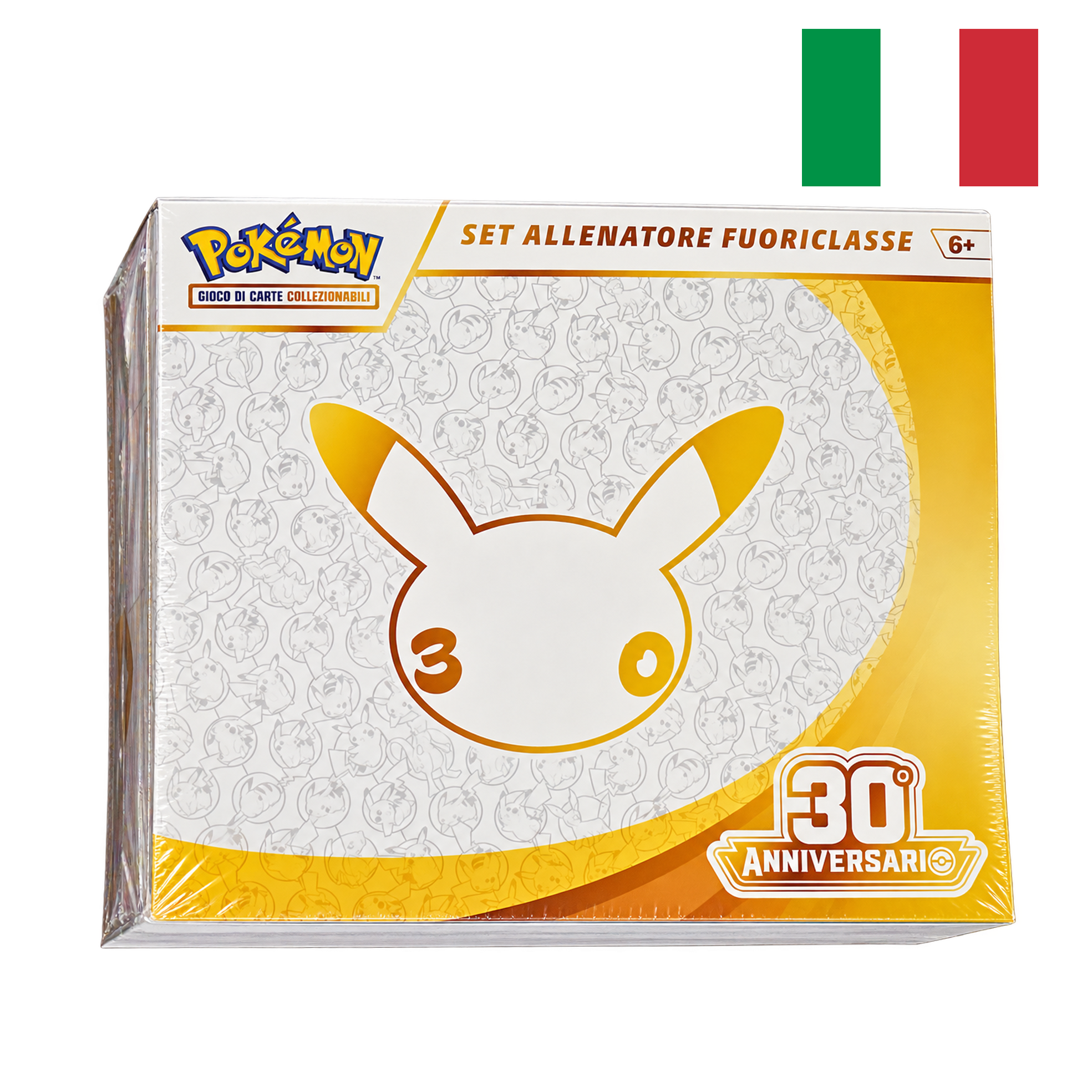 Pokémon TCG 30th Anniversary Elite Trainer Box – Nidorina Promo – Italian Factory Sealed