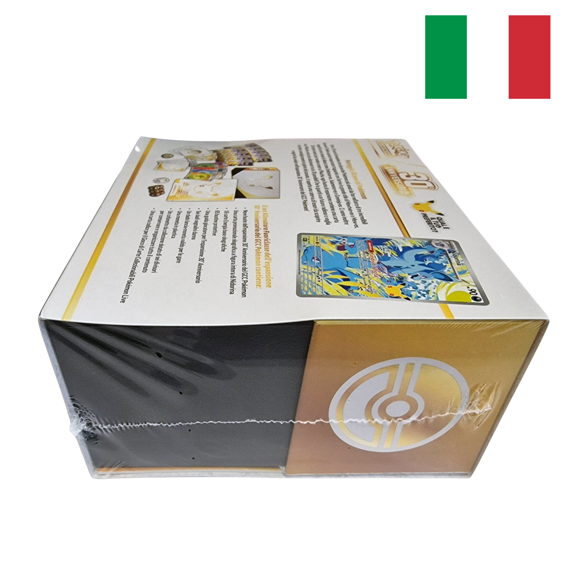 Pokémon TCG 30th Anniversary Elite Trainer Box – Nidorina Promo – Italian Factory Sealed - Image 2