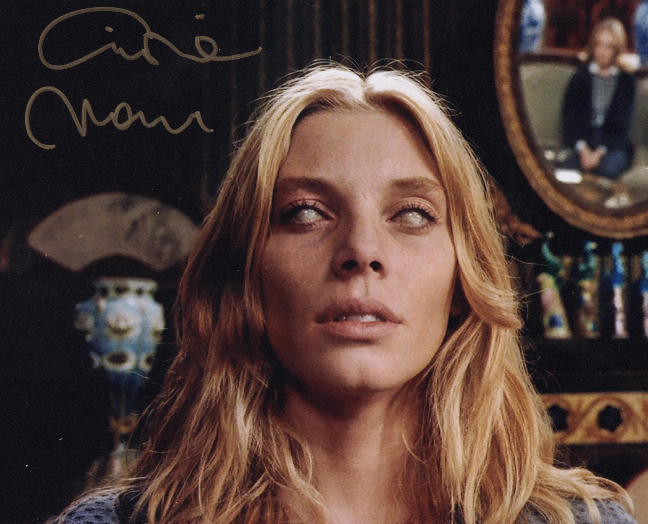 Cinzia Monreale Signed Horror Photo – …E tu vivrai nel terrore! L’aldilà