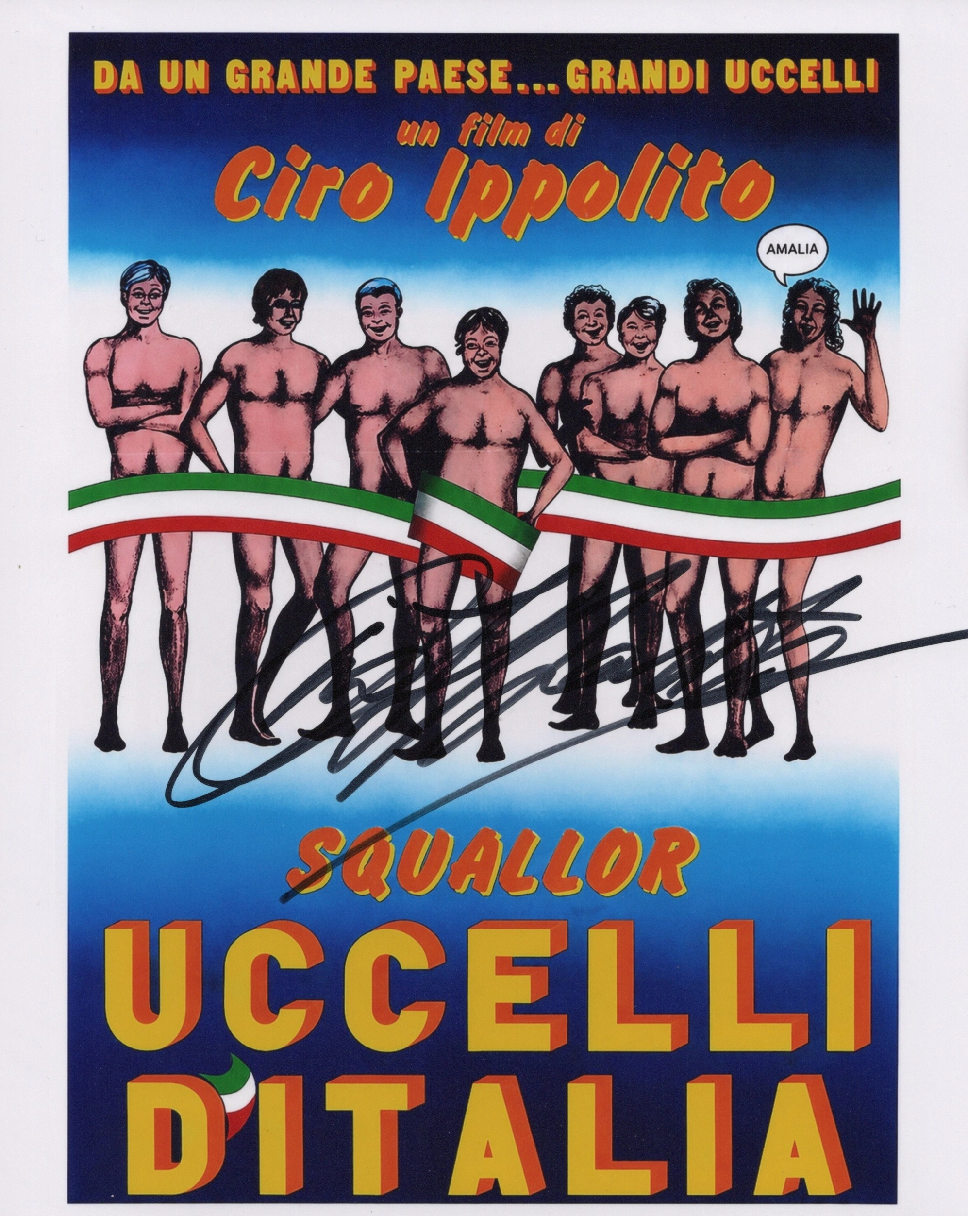 Ciro Ippolito Signed Photo – Uccelli d’Italia (1985)