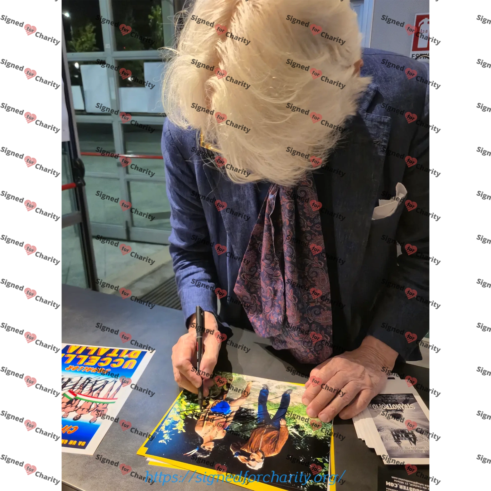 Ciro Ippolito Signed Photo on Set โ Arrapaho (1984) - Image 2