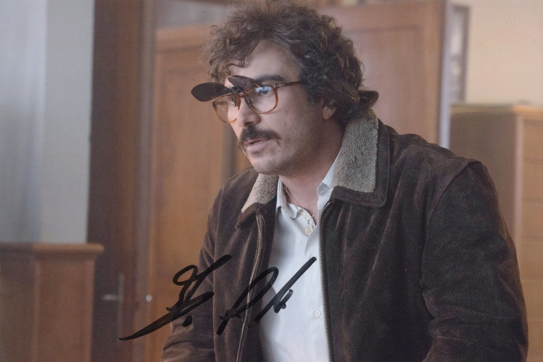 Francesco Di Leva Signed Photo Mixed by Erry Fortunato Ricciardi Autograph