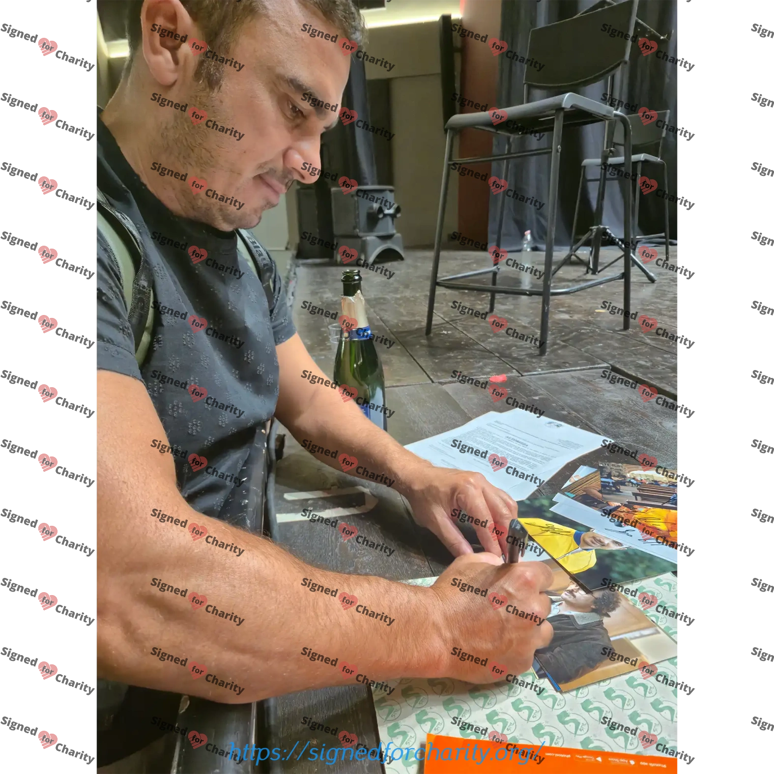 Francesco Di Leva Signed Photo Mixed by Erry Fortunato Ricciardi Autograph - Image 2