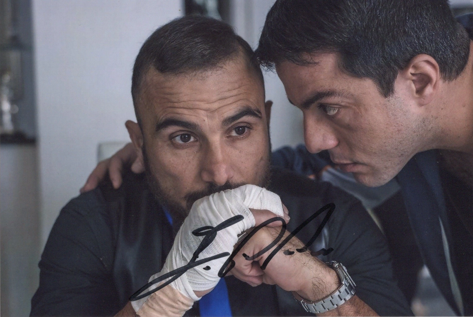 Francesco Di Leva Autographed Photo Il Sindaco del Rione Sanità Movie