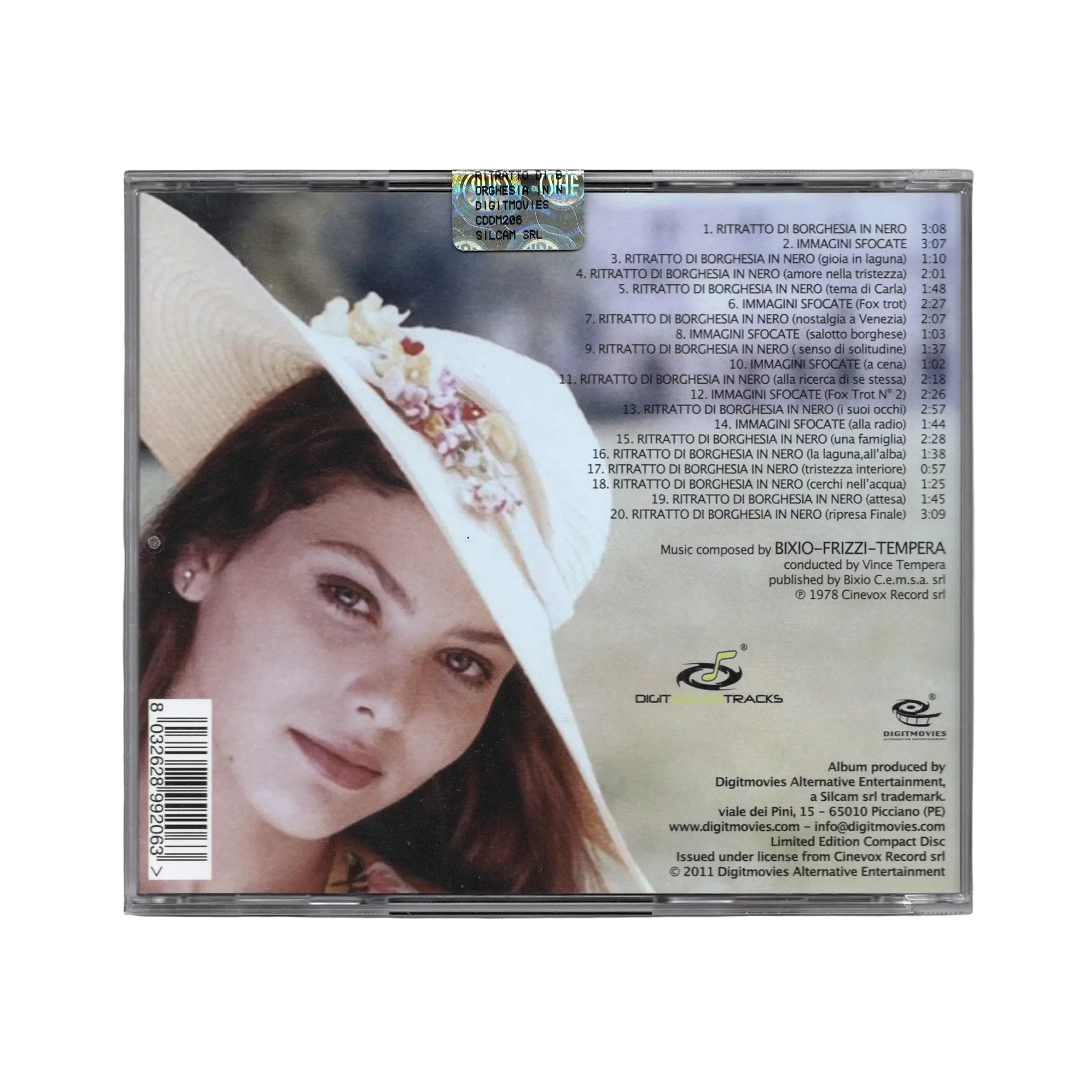 Franco Bixio & Vince Tempera Signed CD – Ritratto di Borghesia in Nero - Image 4