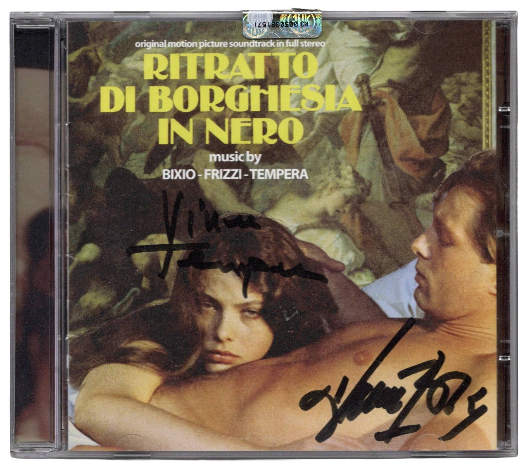 Ritratto di Borghesia in Nero Signed CD – Franco Bixio & Vince Tempera