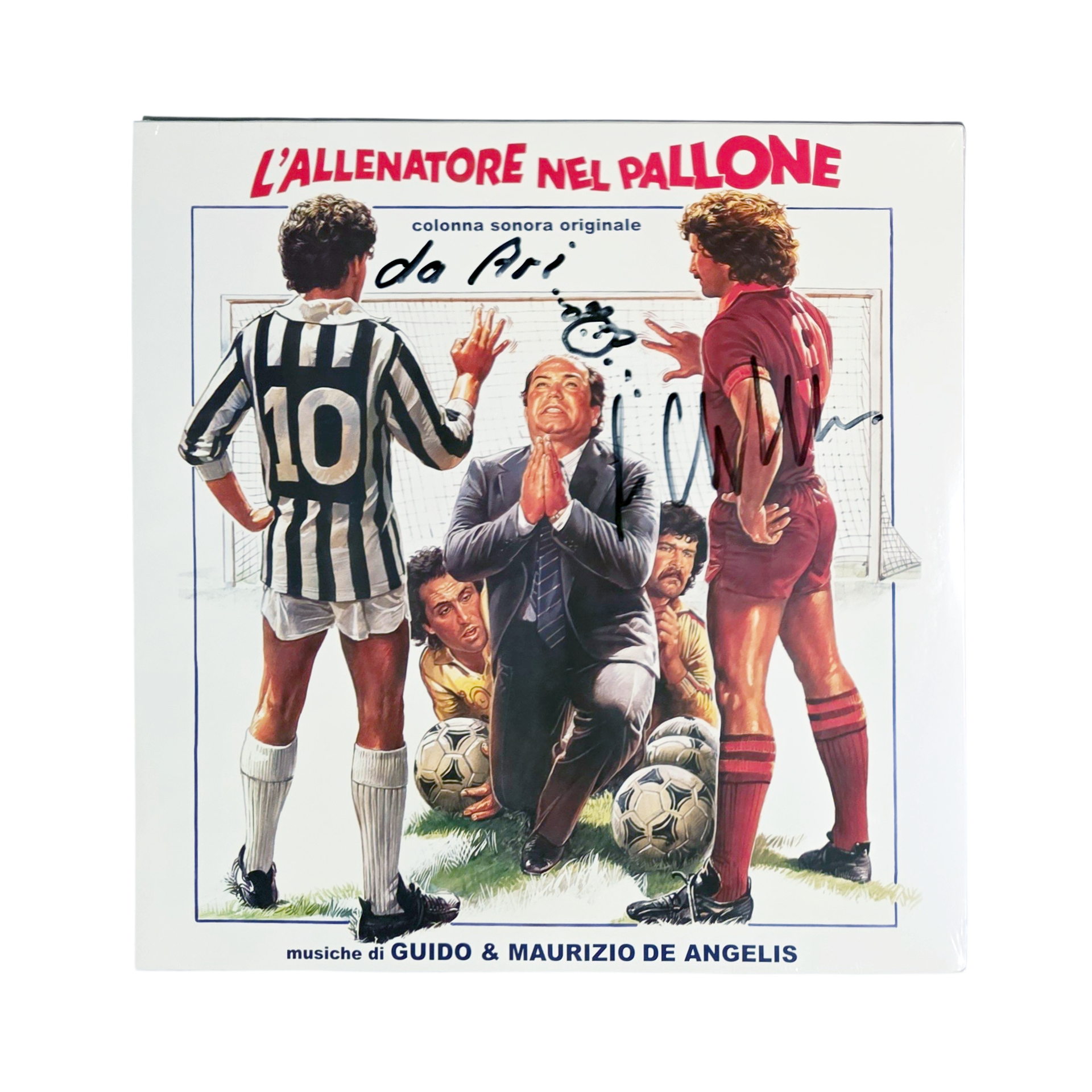 Urs Althaus Signed L’Allenatore nel Pallone Vinyl LP – Aristoteles - Image 2