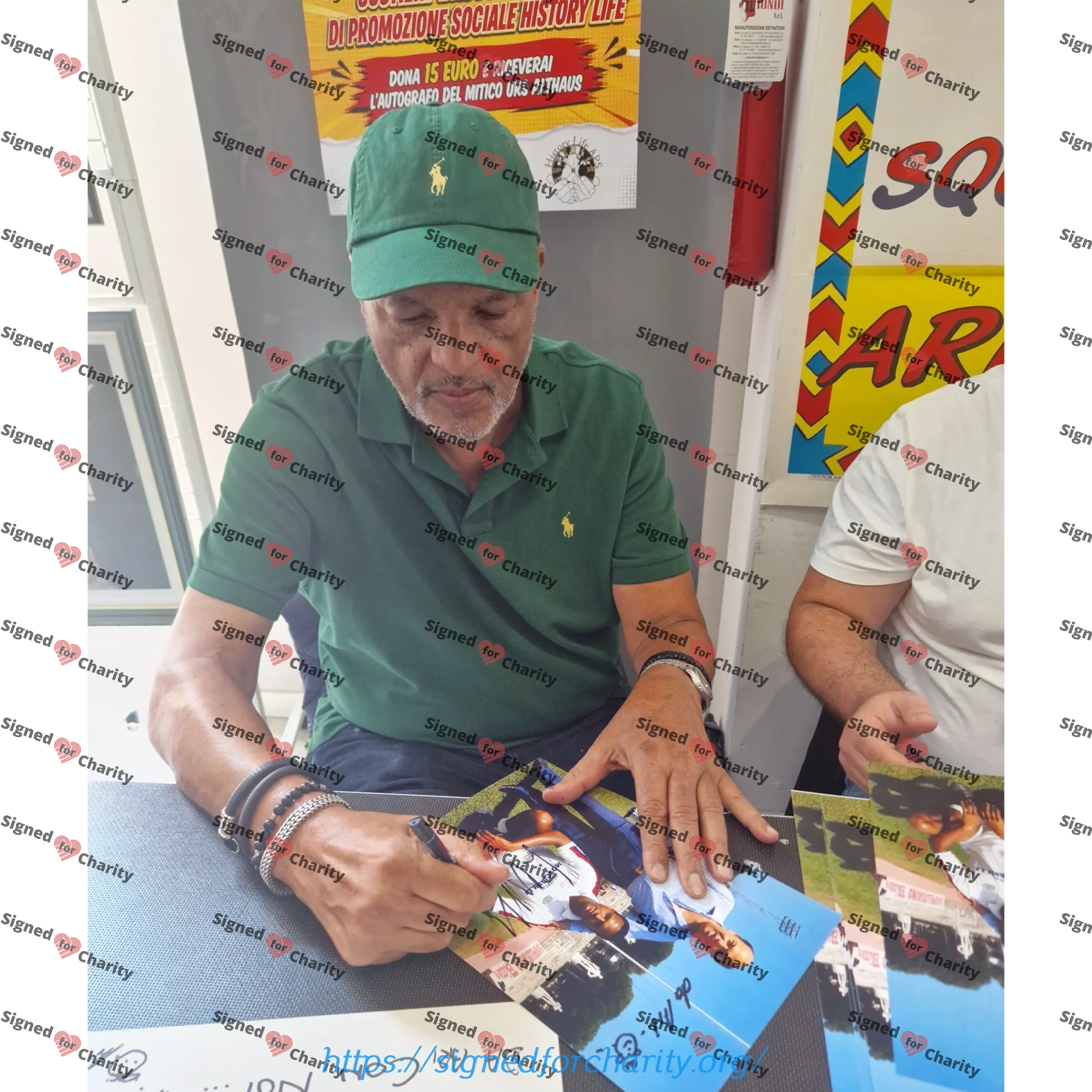 Urs Althaus Hand-Signed Photo Print on Cardstock – Aristoteles – L’Allenatore nel Pallone - Image 2